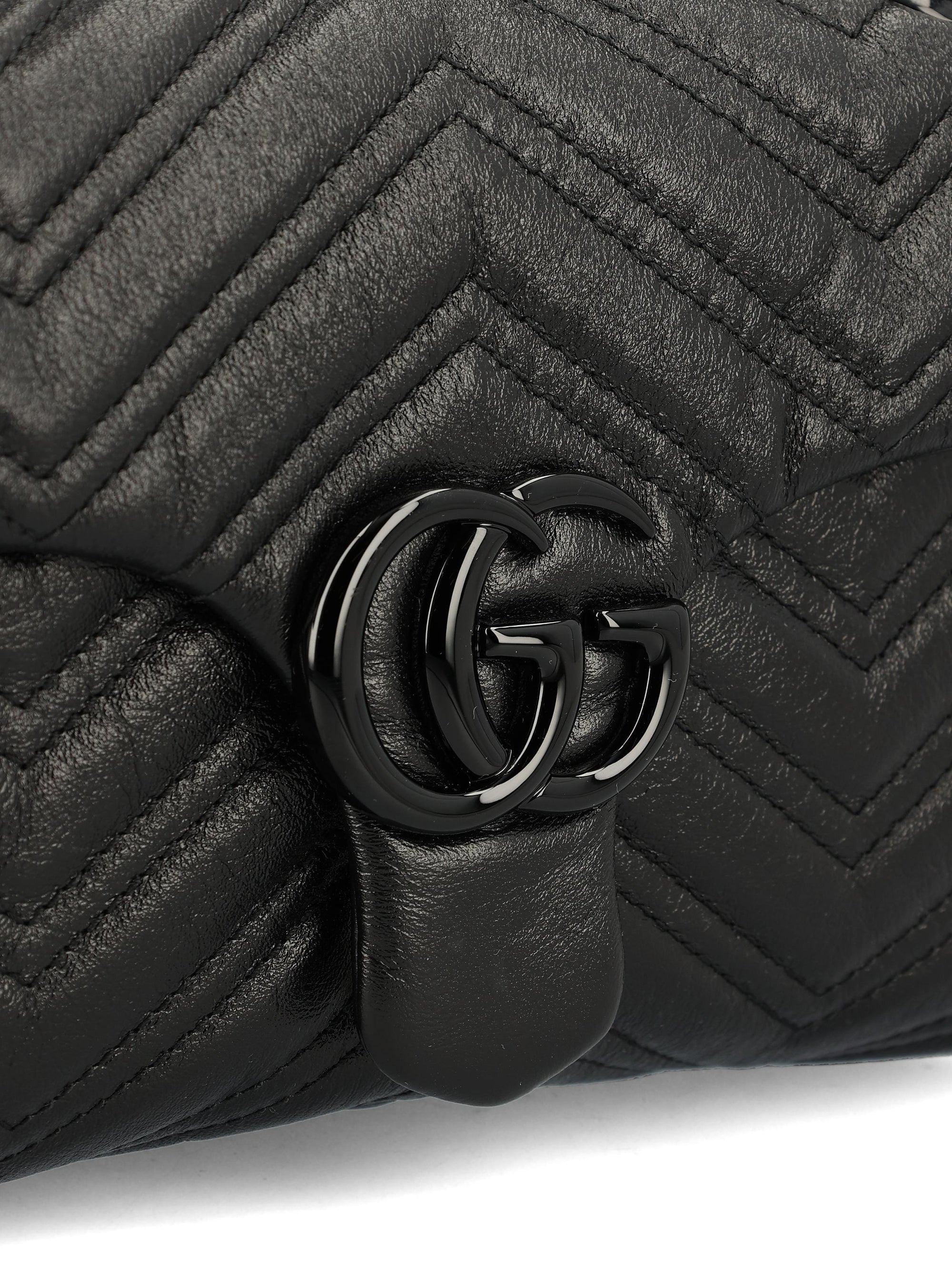 Borsa A Spalla Gg Marmont Piccola Gucci – Гарантія оригінальності – збільшений вид