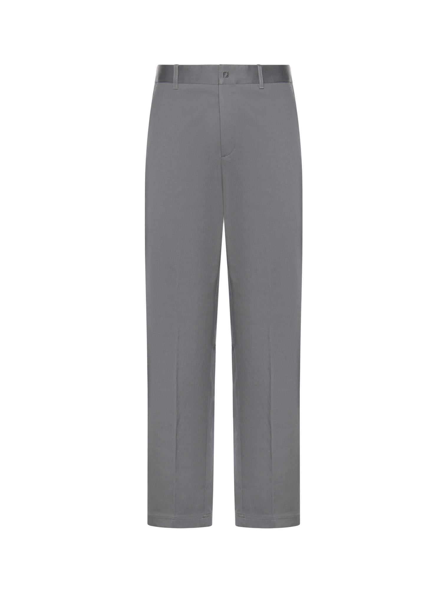 Pantaloni In Gabardine Fendi – Гарантія оригінальності – боковий вид