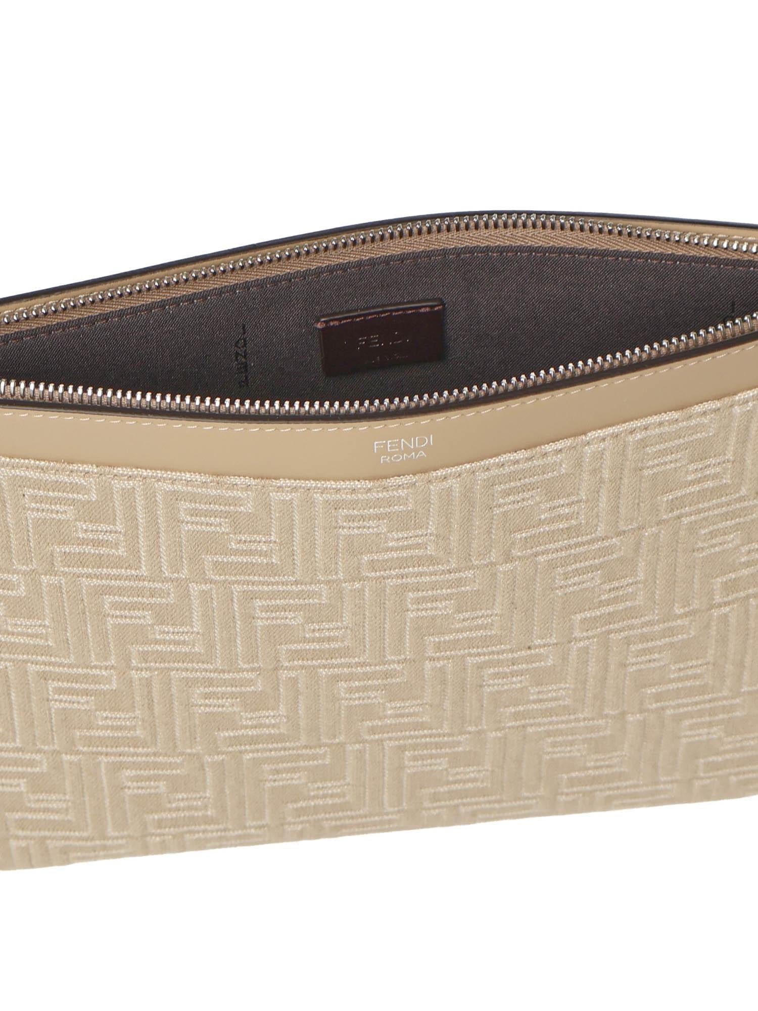 Pouch Piatta Medium Ff Fendi – Гарантія оригінальності – збільшений вид
