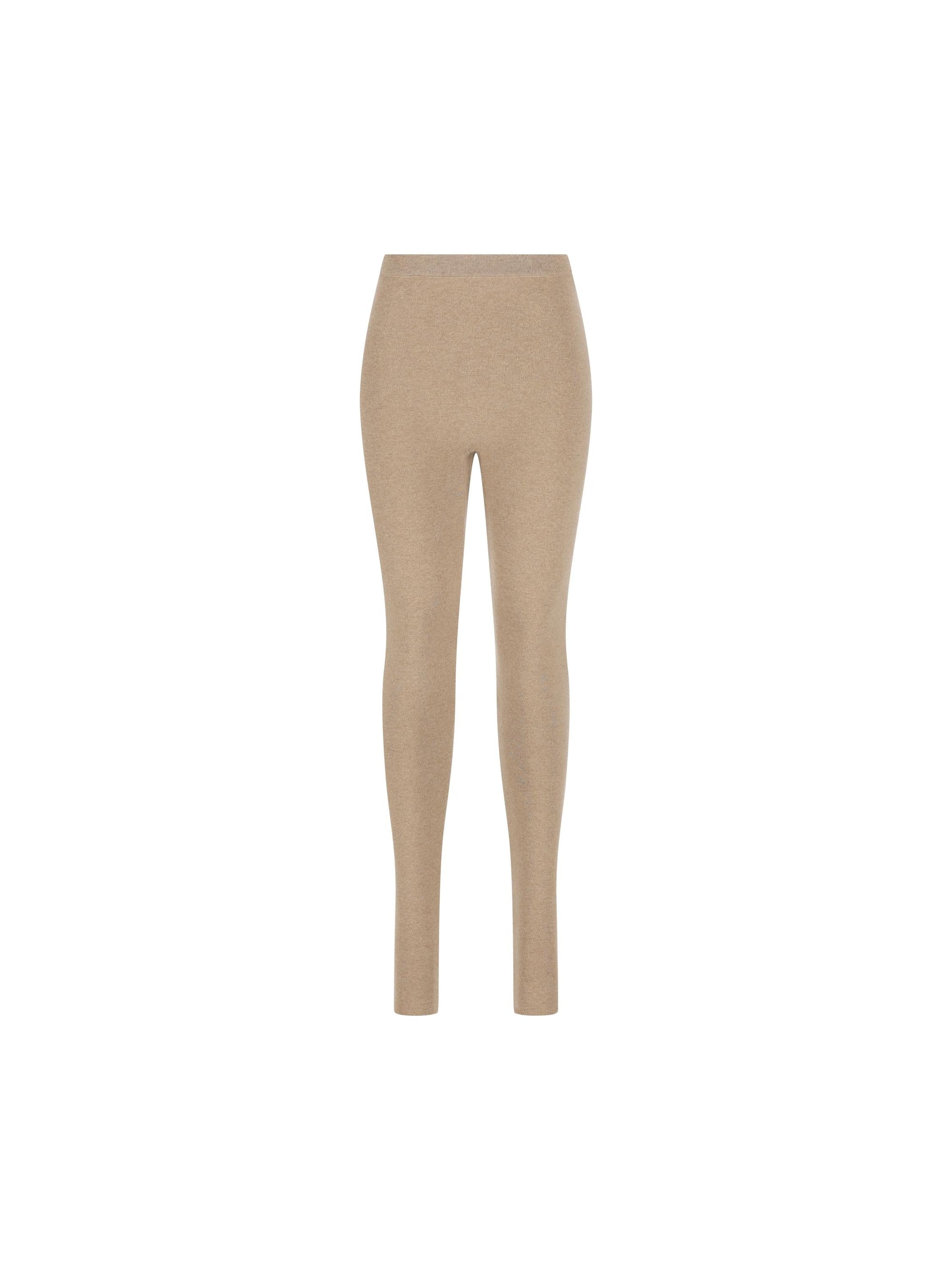 Оригінальна Virgin Wool Leggings Salvatore ferragamo – боковий вид