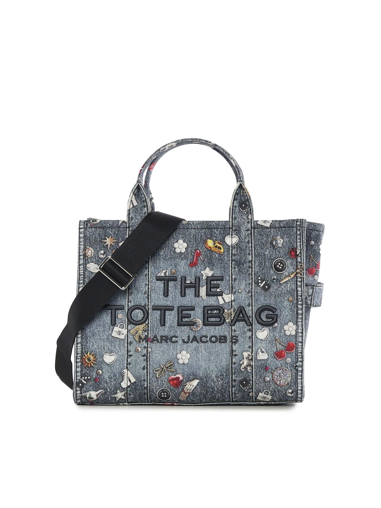 Borsa The Medium Tote Con Logo Marc jacobs оригінал – Купити в Україні – боковий вид