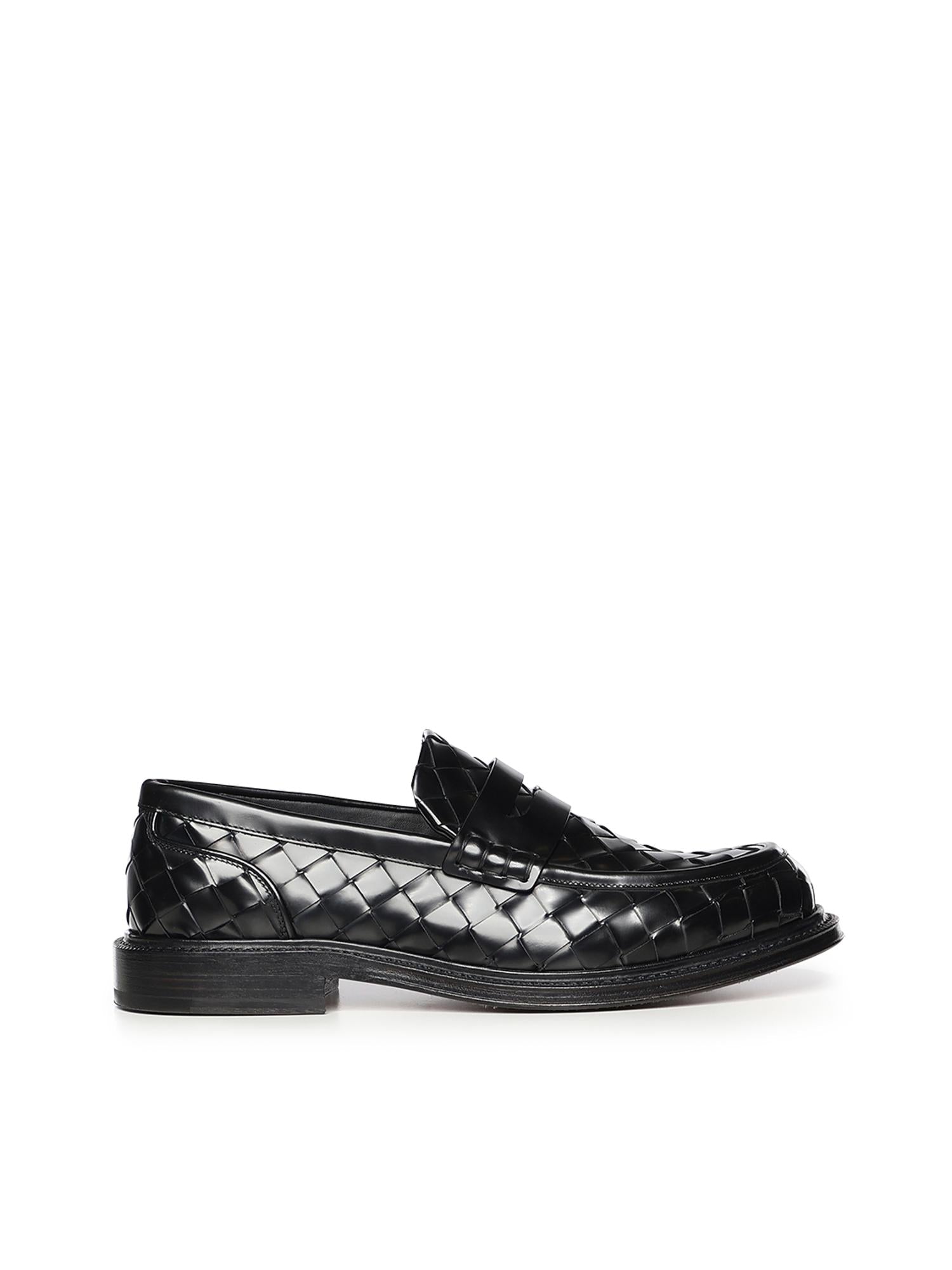 Mocassini James In Pelle Bottega veneta – Гарантія оригінальності – боковий вид