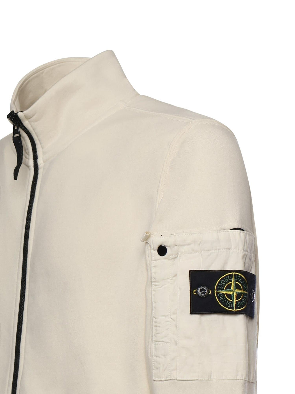 Track Jacket In Felpa DI Cotone Stone island оригінал – Купити в Україні – вид ззаду