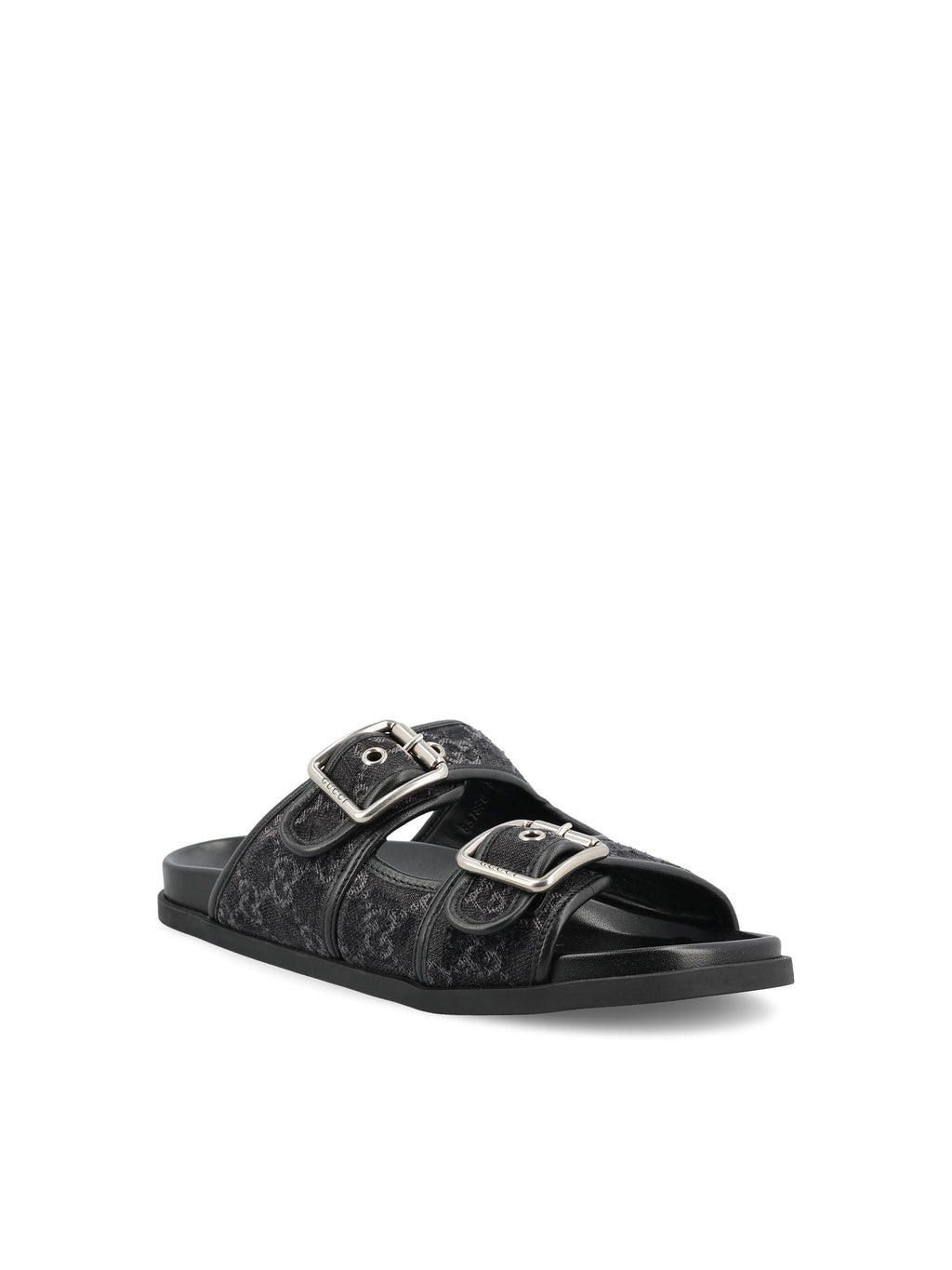 Slide Sandal With Buckles Gucci – Гарантія оригінальності – вид ззаду
