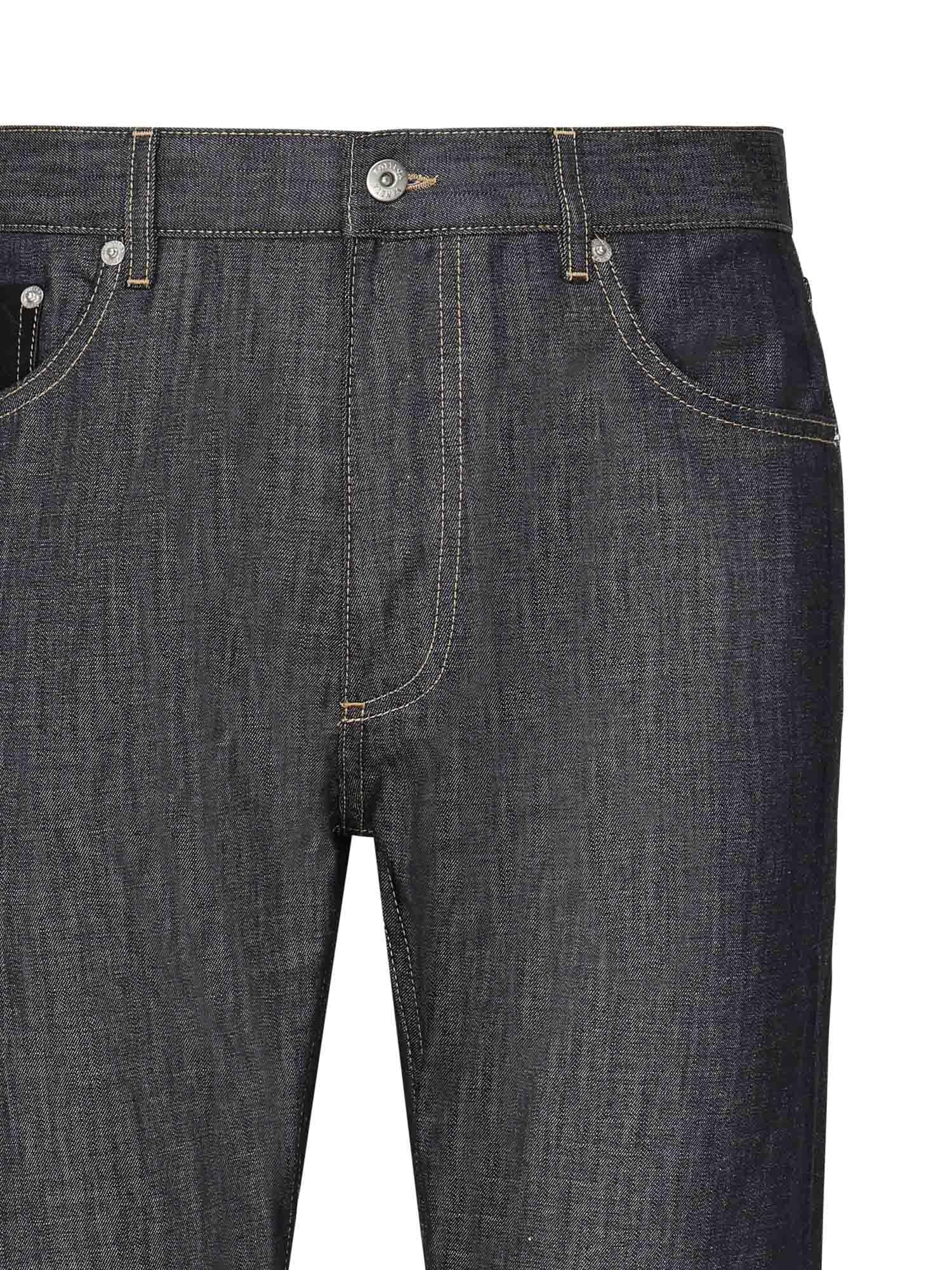 Jeans A Gamba Ampia Bottega veneta – Гарантія оригінальності – вид ззаду