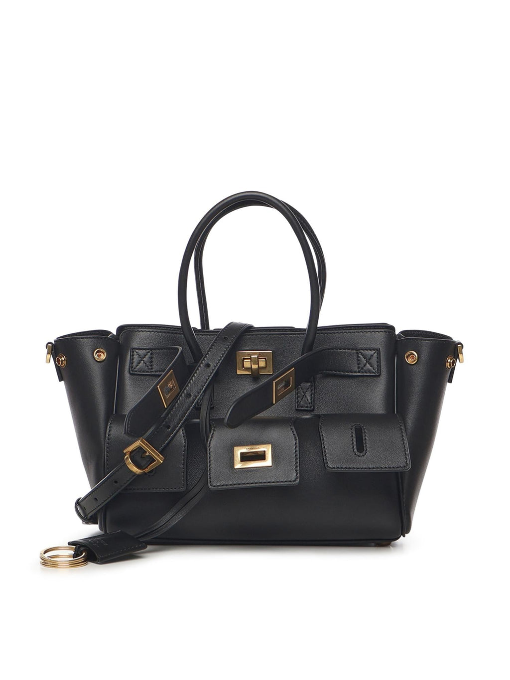 Оригінальна Borsa Carry All Bel Air Mini In Pelle Balenciaga – боковий вид