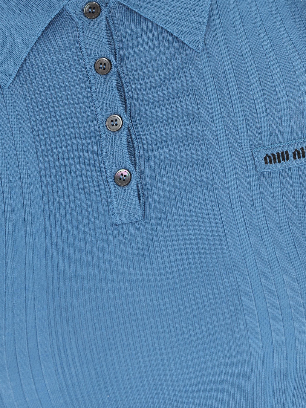 Wool Polo Miu miu – Гарантія оригінальності – детальний вид