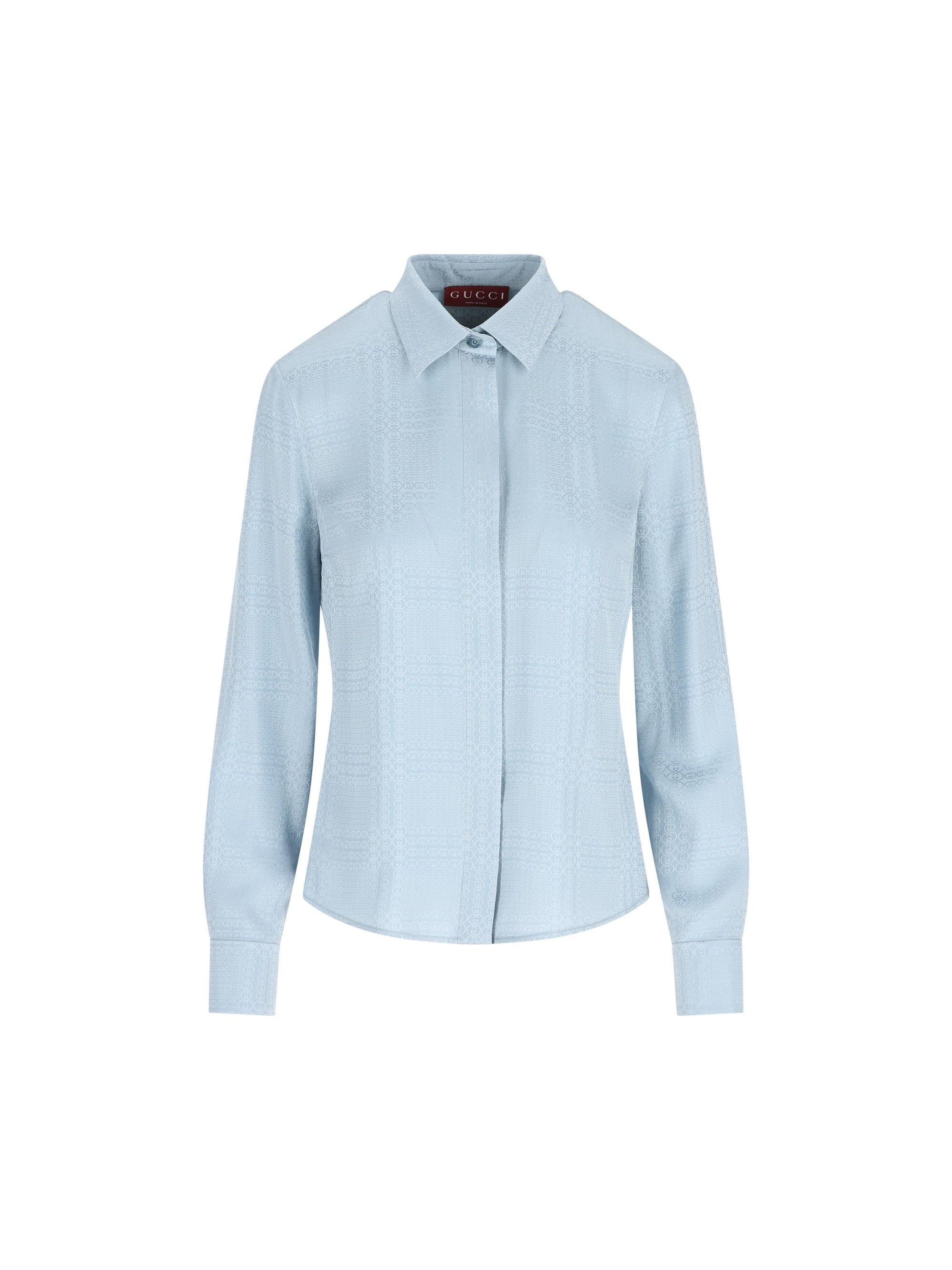 Camicia In Seta Gucci оригінал – Купити в Україні – боковий вид