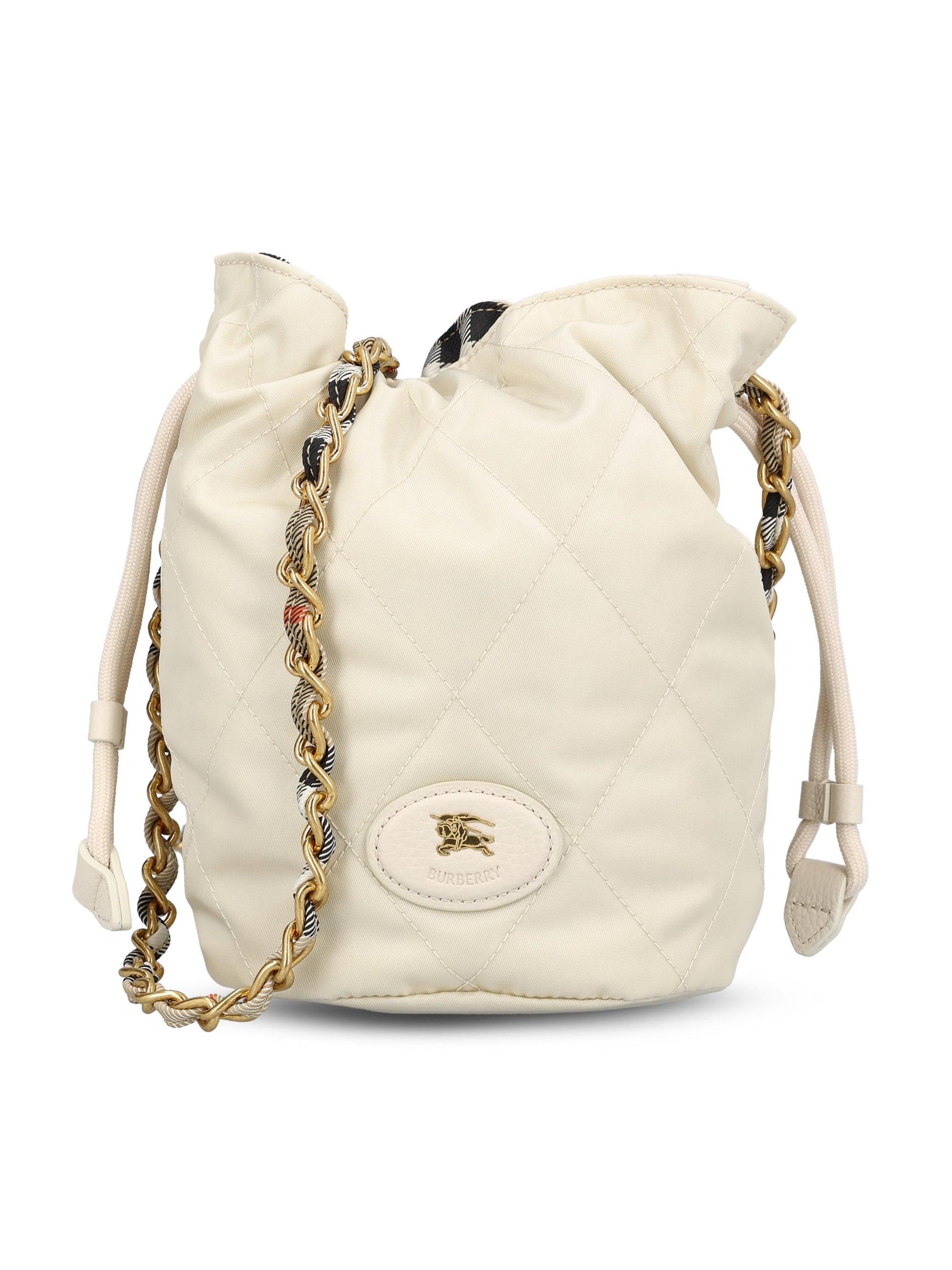 Horseshoe Chain Pouch Burberry – Гарантія оригінальності – боковий вид