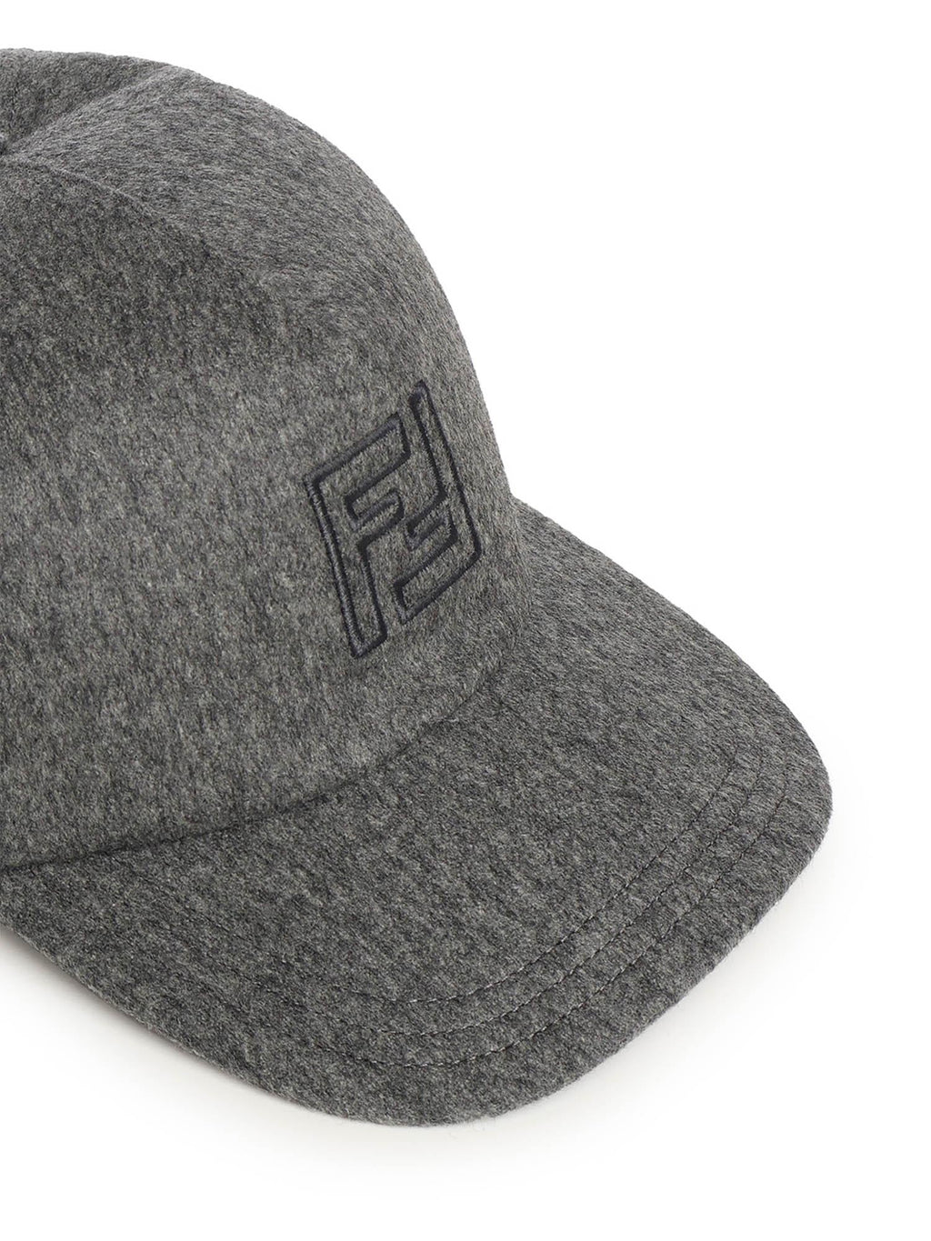 Baseball Cap In Lana E Cashmere Fendi – Гарантія оригінальності – збільшений вид