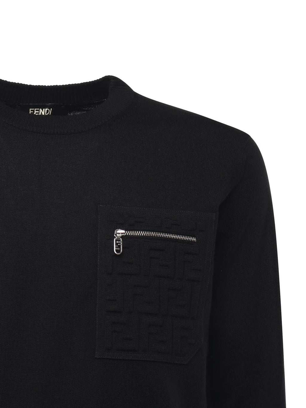Maglia In Lana Fendi – Гарантія оригінальності – вид ззаду