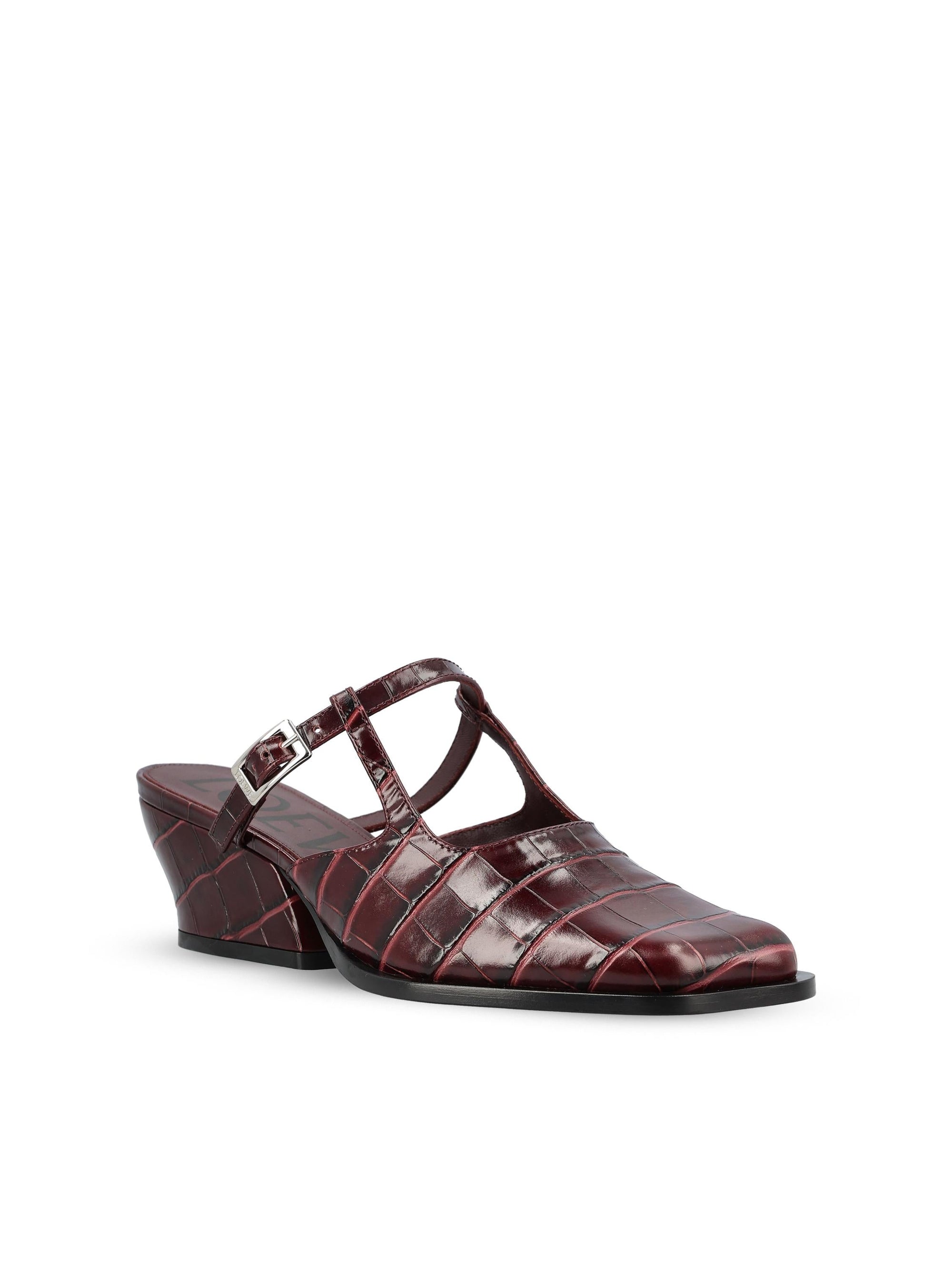 Onda Leather Mules Loewe оригінал – Купити в Україні – вид ззаду