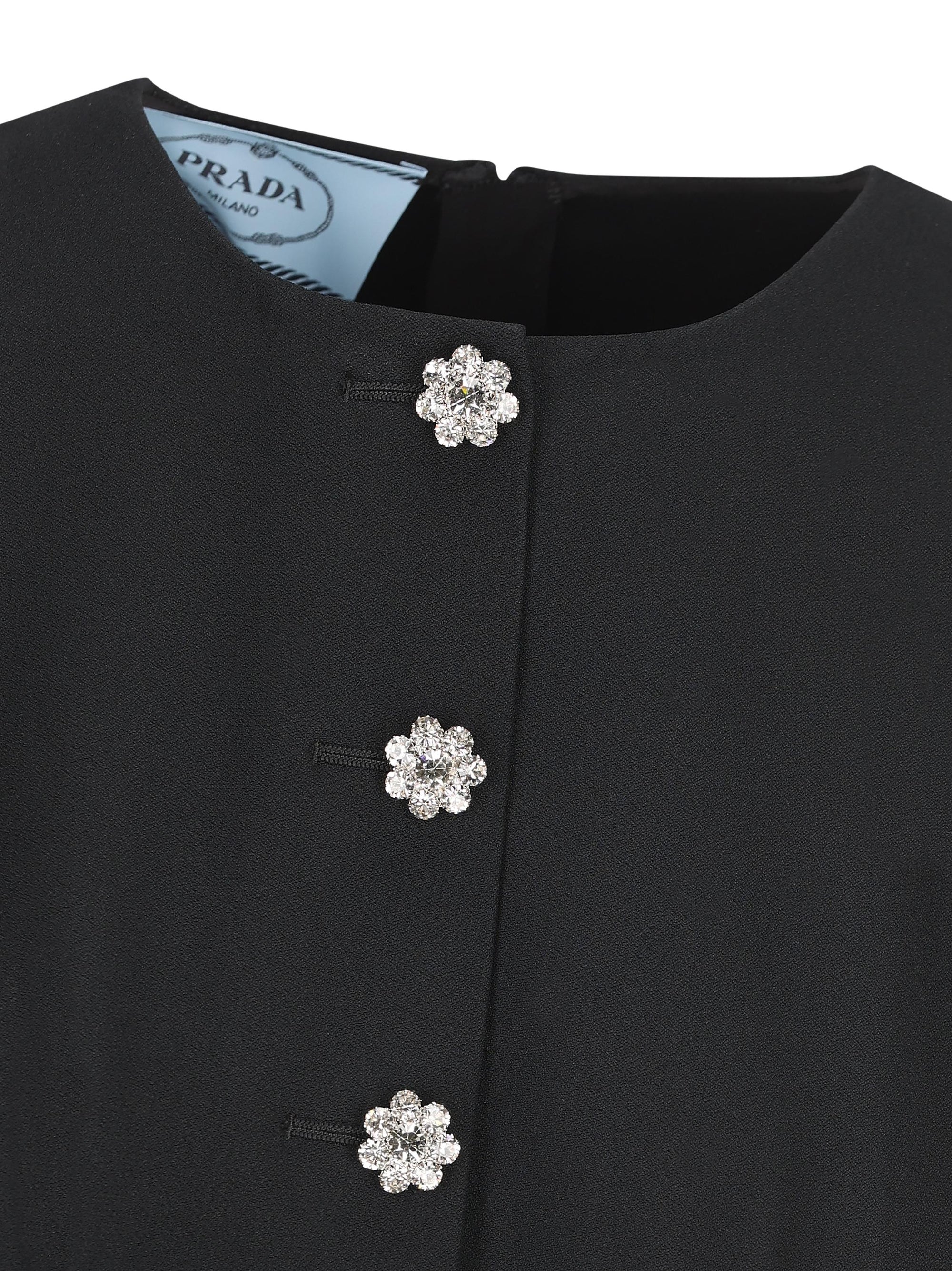 Оригінальна Short Dress In Sablè Prada – детальний вид