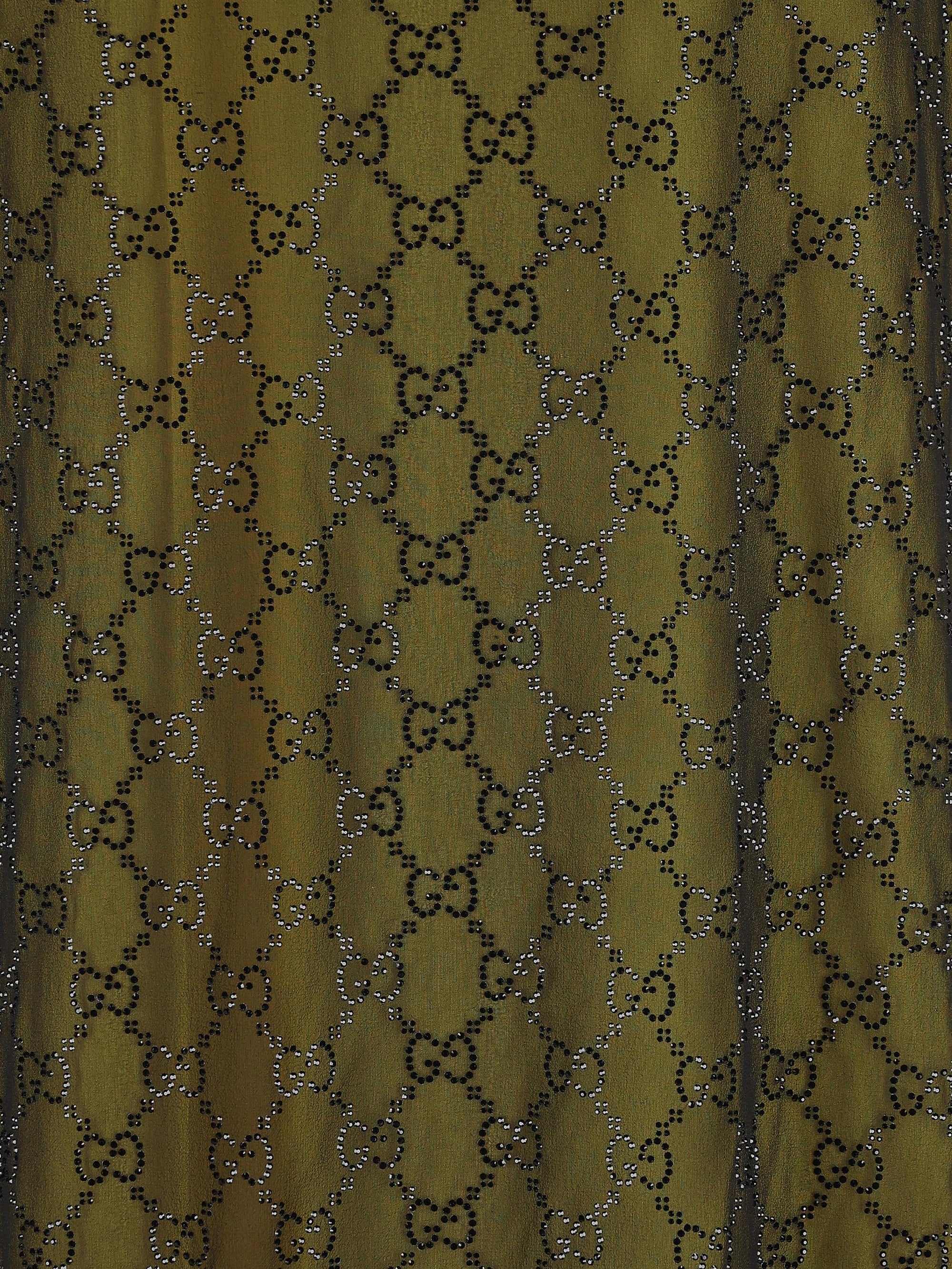 Embroidered Dress In Silk Georgette Gucci оригінал – Купити в Україні – детальний вид