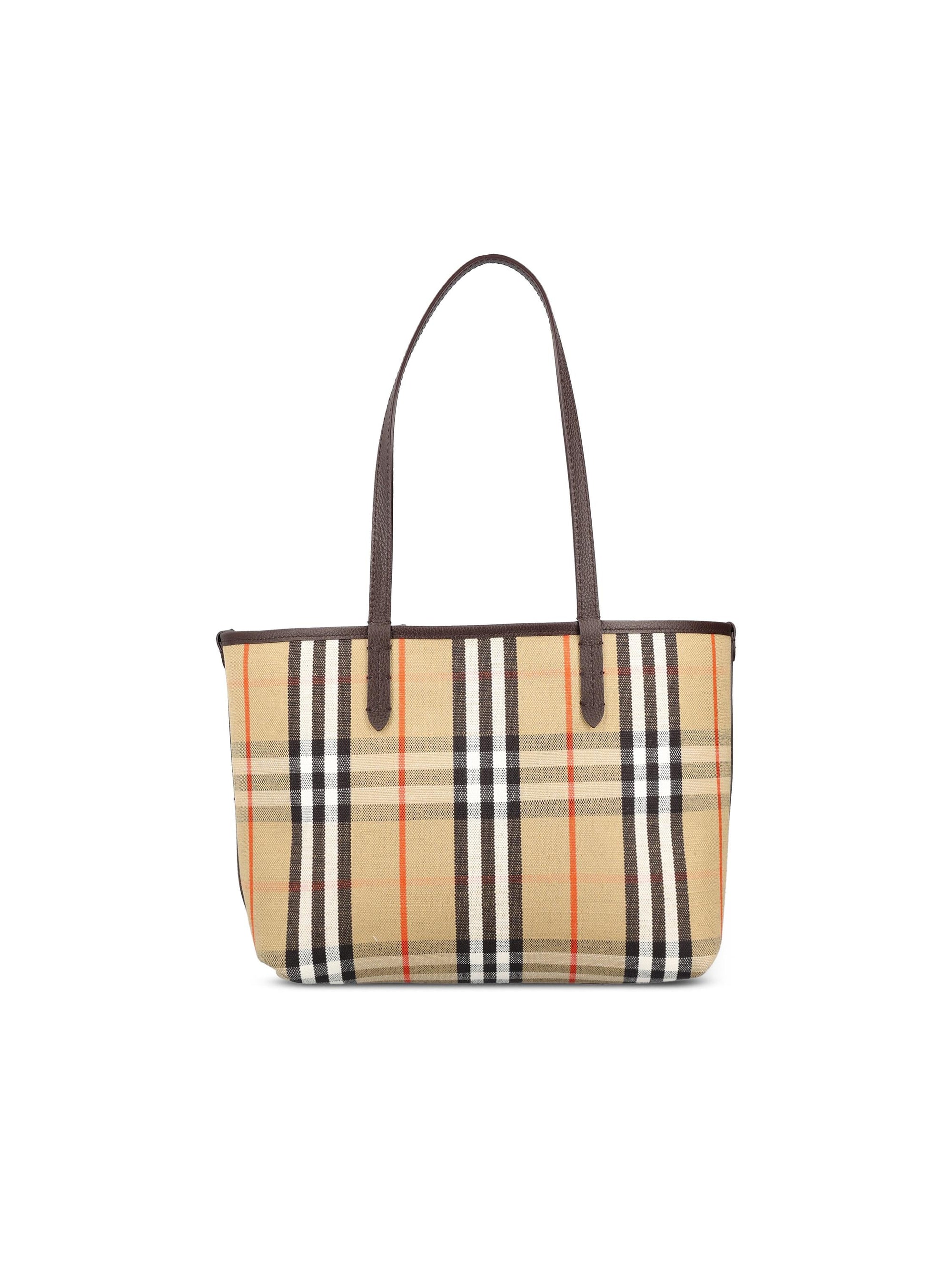 LL Sm Reversible Tote C&l Burberry – Гарантія оригінальності – вид ззаду
