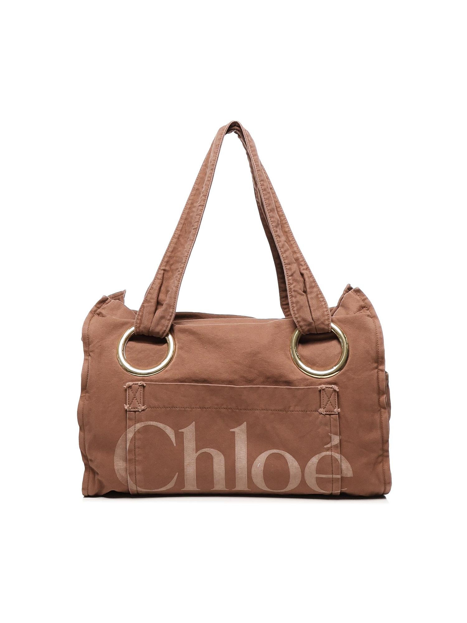 Tote Bag Plage In Cotone Chloe оригінал – Купити в Україні – боковий вид