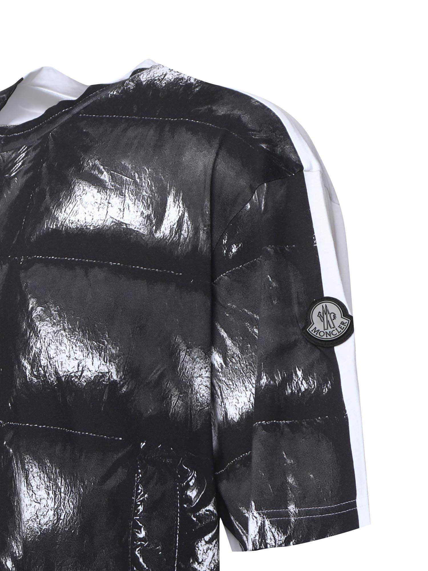 Оригінальна T-Shirt Moncler X A$ap Rocky In Cotone Moncler – вид ззаду