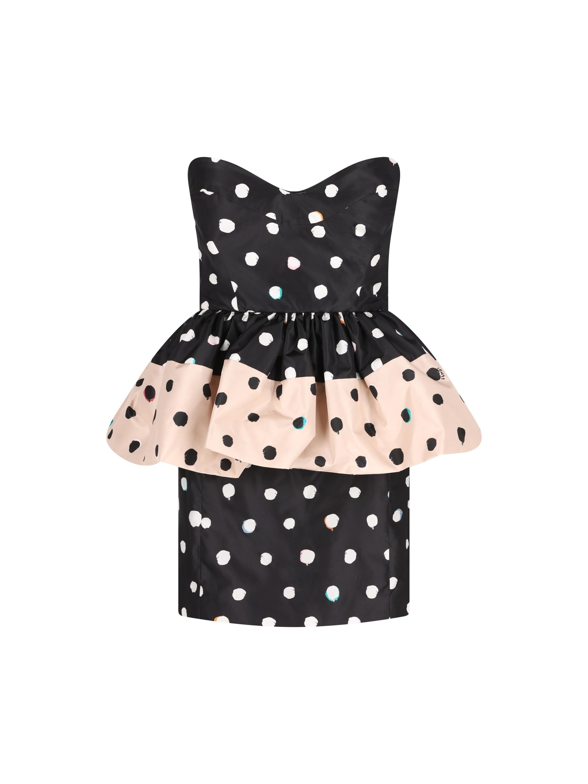 Silk Dress Fendi оригінал – Купити в Україні – боковий вид