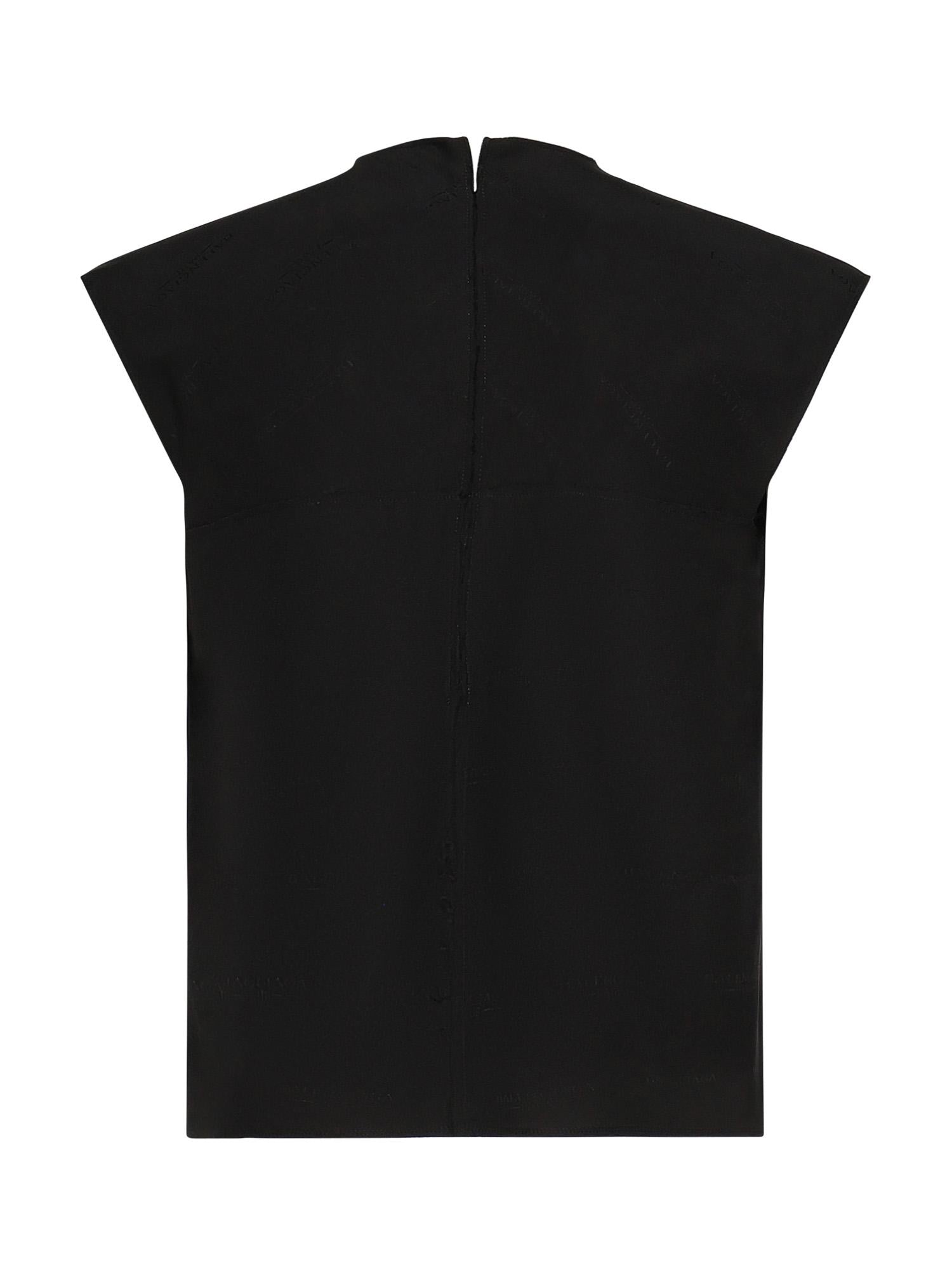Top Smanicato In Jacquard DI Seta Balenciaga – Гарантія оригінальності – детальний вид