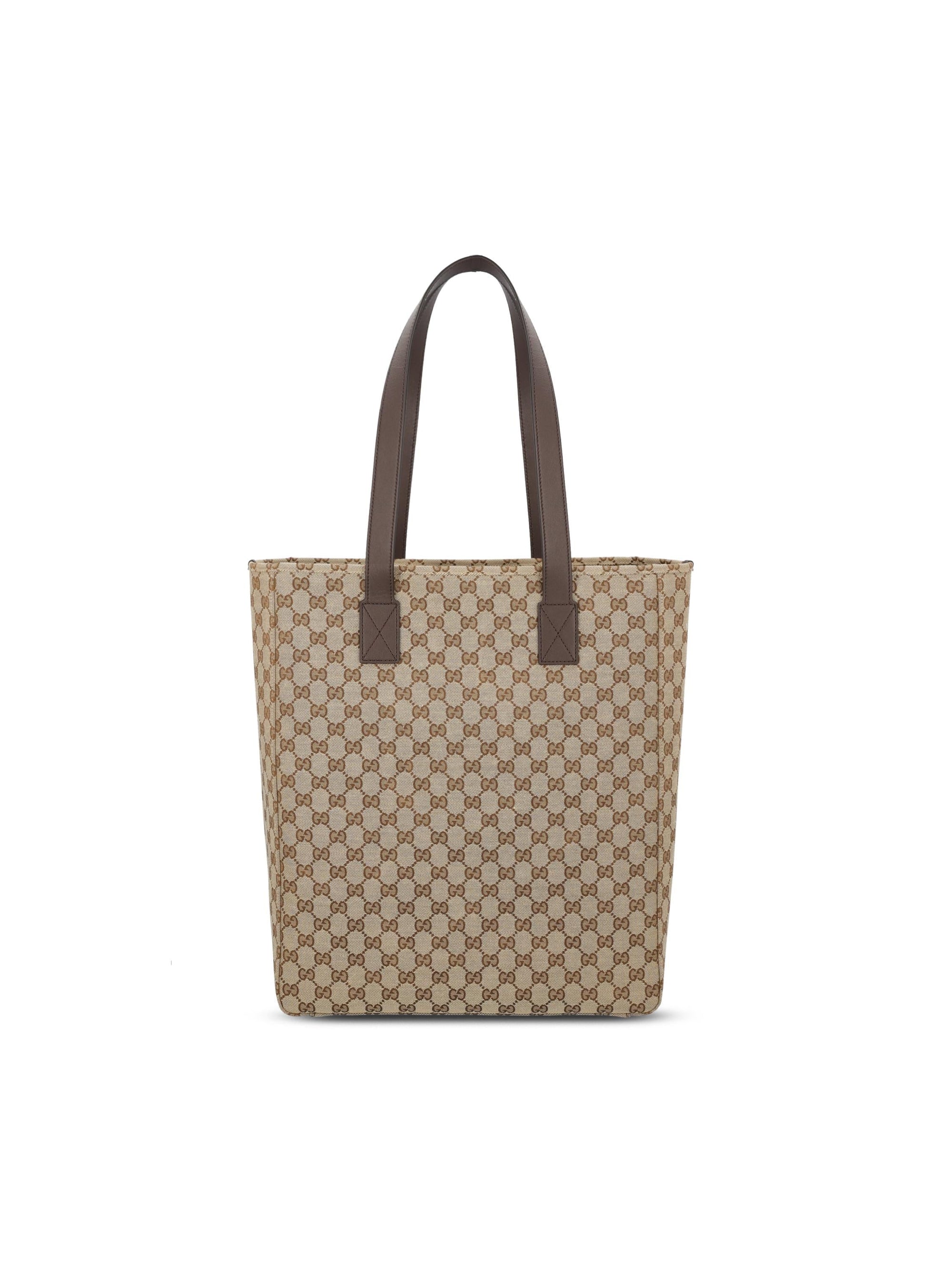 Оригінальна Tote Bag In Canvas Gg Gucci – вид ззаду