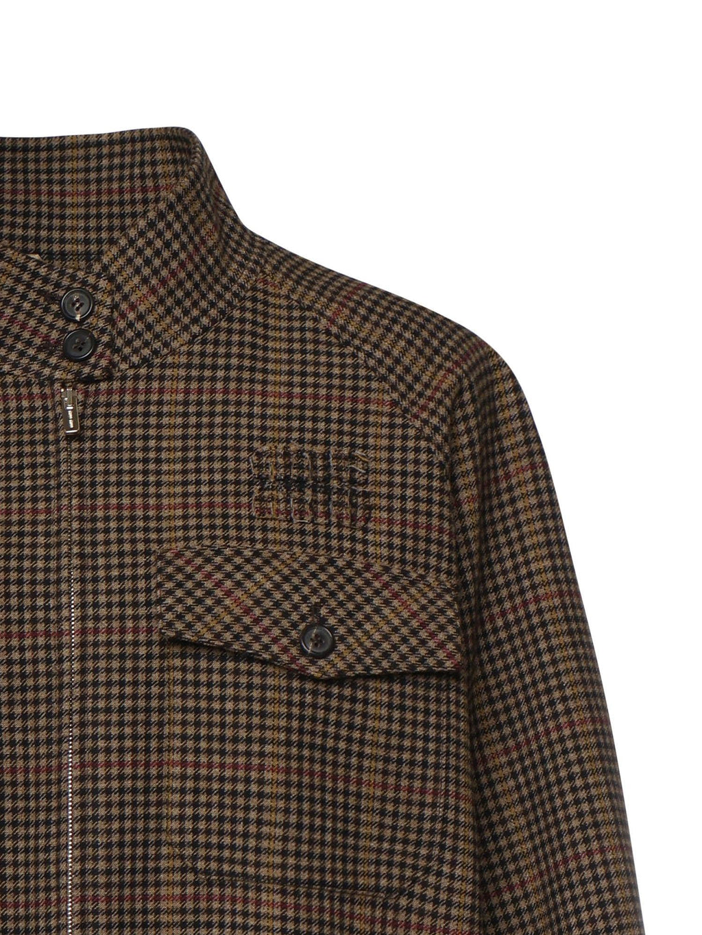 Оригінальна Blouson In Pied De Poule Check Miu miu – вид ззаду
