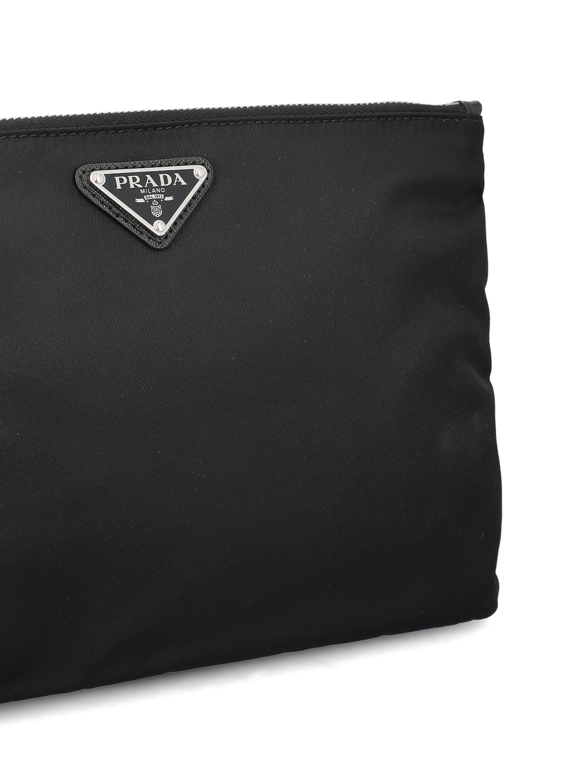 Pouch In Re Nylon E Saffiano Prada оригінал – Купити в Україні – збільшений вид