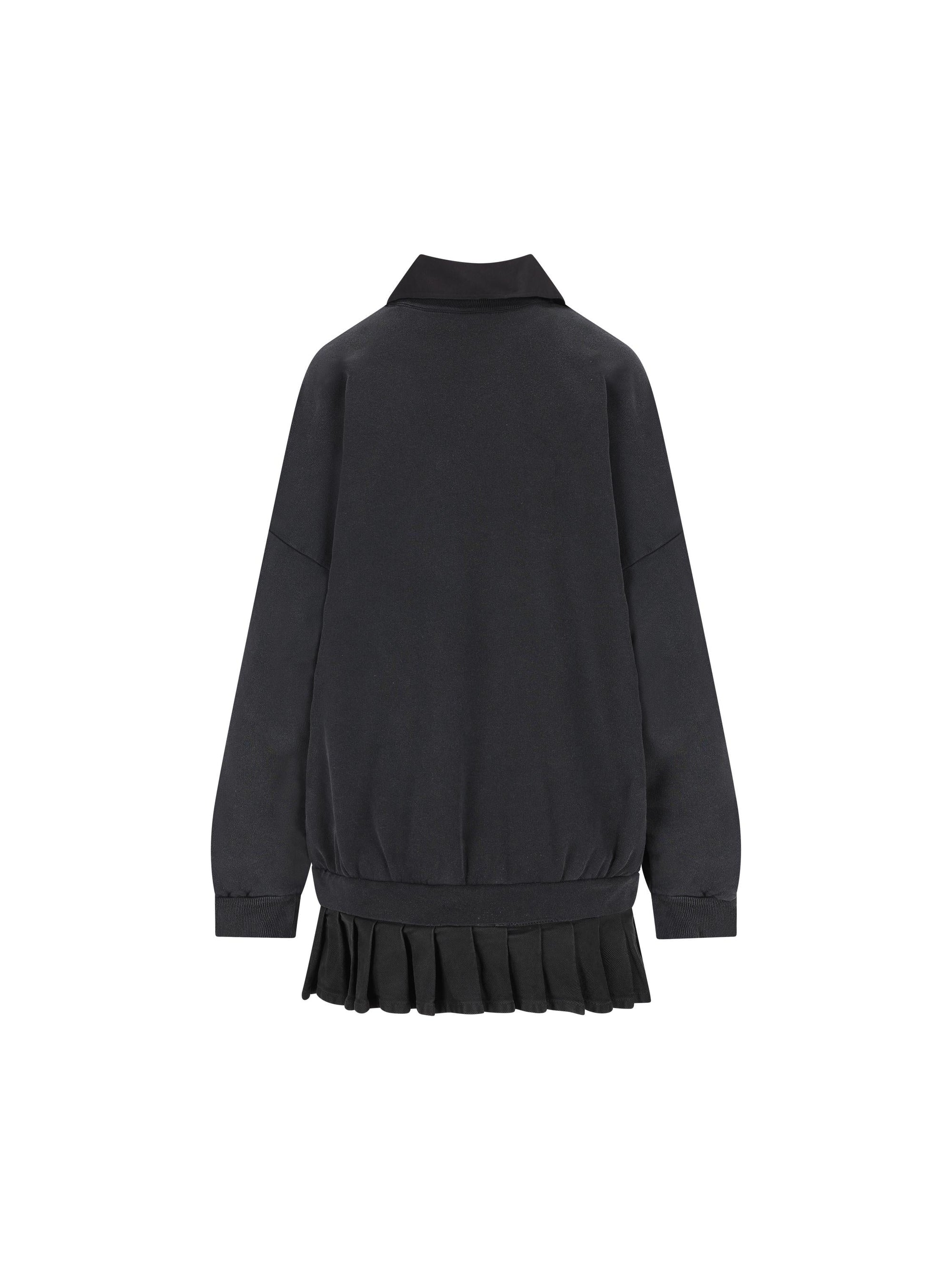 Short Cotton Dress Balenciaga – Гарантія оригінальності – вид ззаду