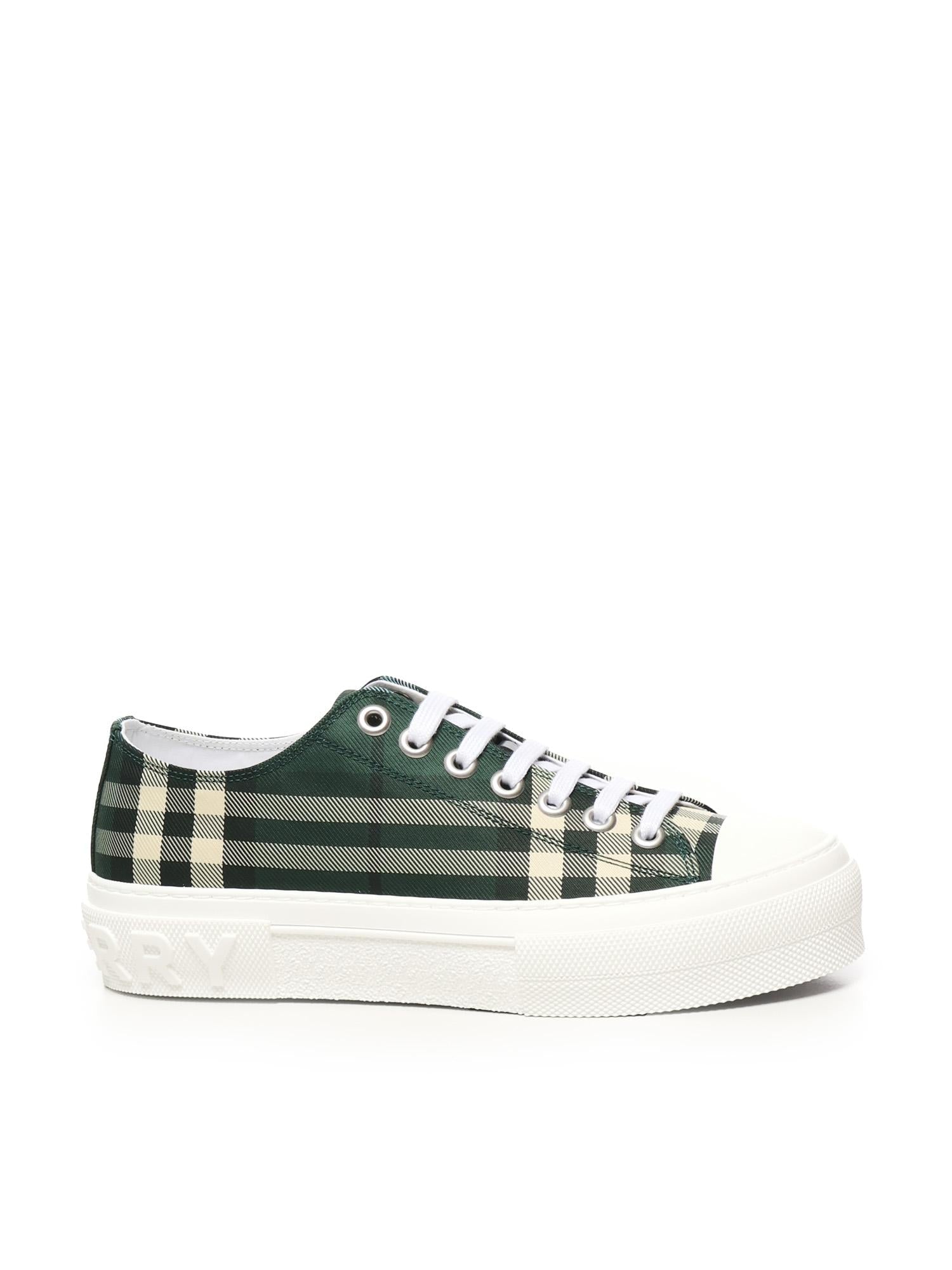 Оригінальна Sneakers Check Burberry – боковий вид