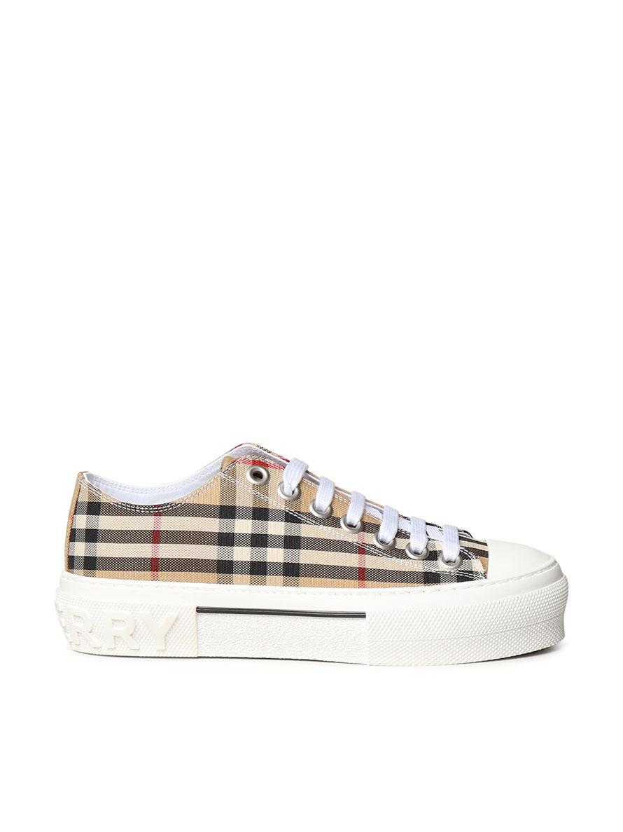 Оригінальна Sneakers Check Burberry – боковий вид