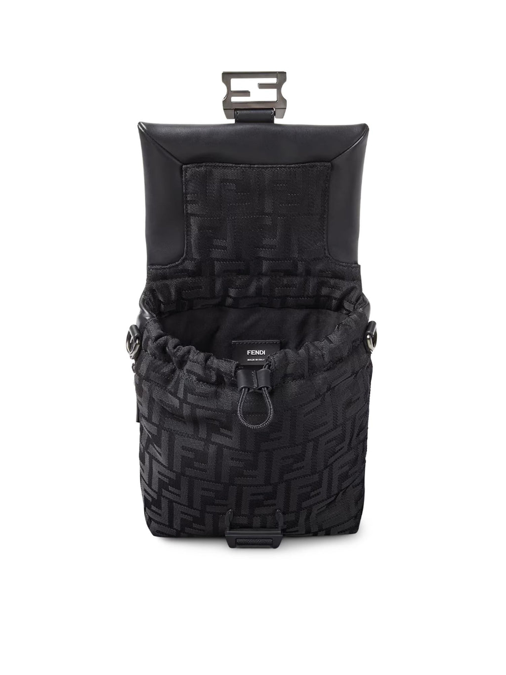 Borsa Fendi Flux In Nylon Ff E Pelle Fendi – Гарантія оригінальності – збільшений вид