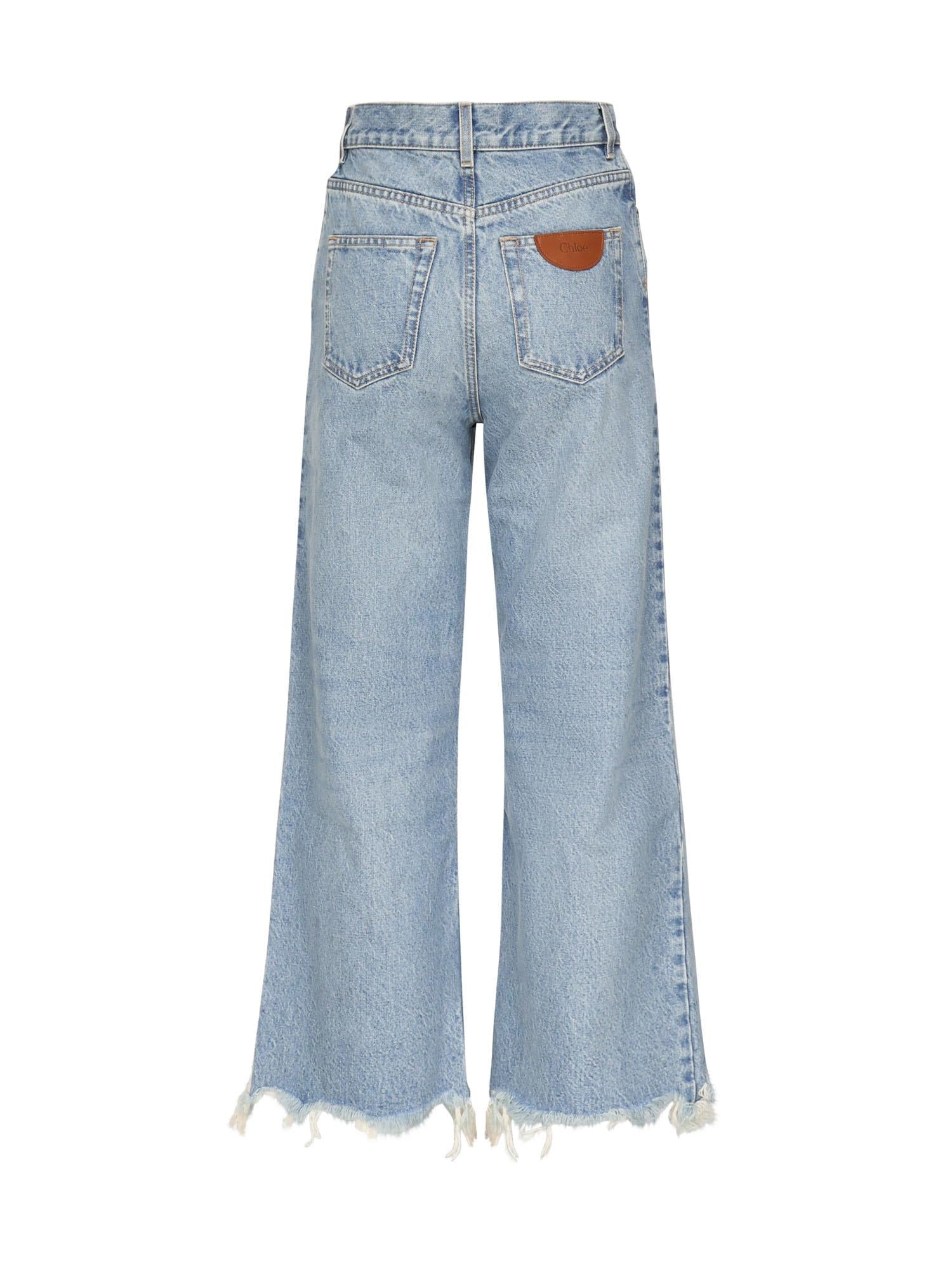 Jeans Cropped In Denim Chloe – Гарантія оригінальності – детальний вид