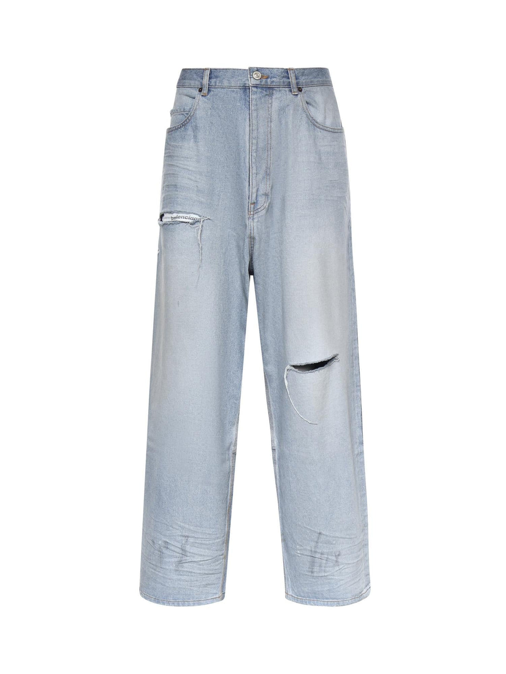 Jeans Minimal Baggy In Denim Balenciaga оригінал – Купити в Україні – боковий вид