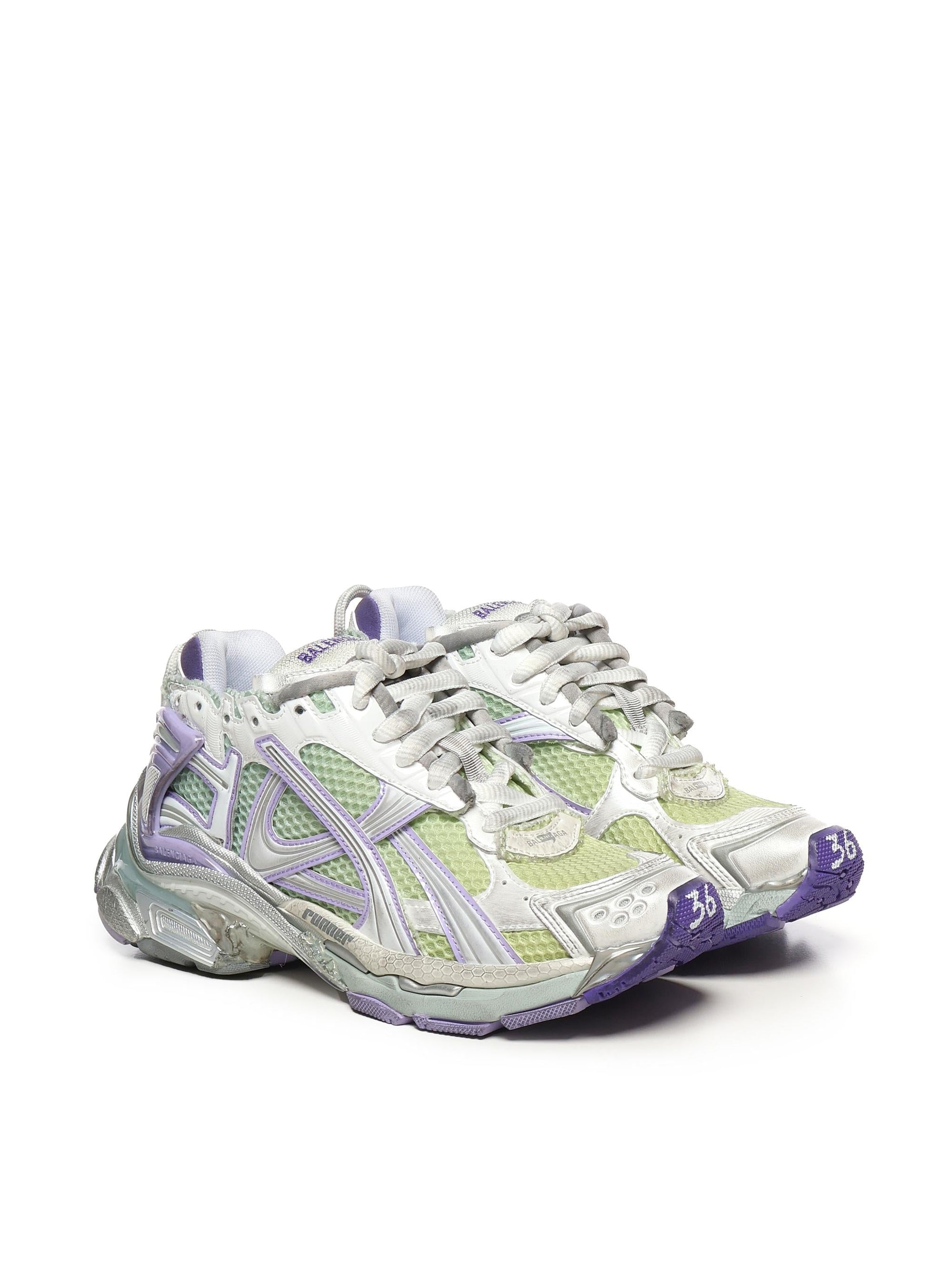 Sneakers Runner Gradient Balenciaga – Гарантія оригінальності – вид ззаду