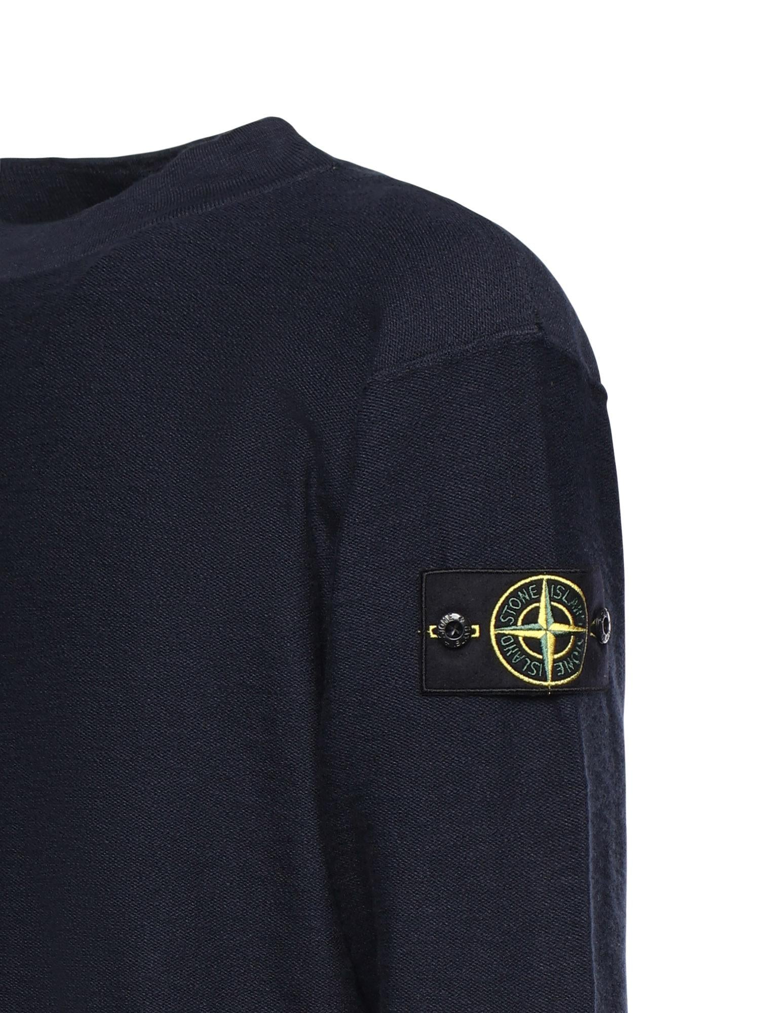 Maglione In Cotone E Nylon Stone island – Гарантія оригінальності – вид ззаду