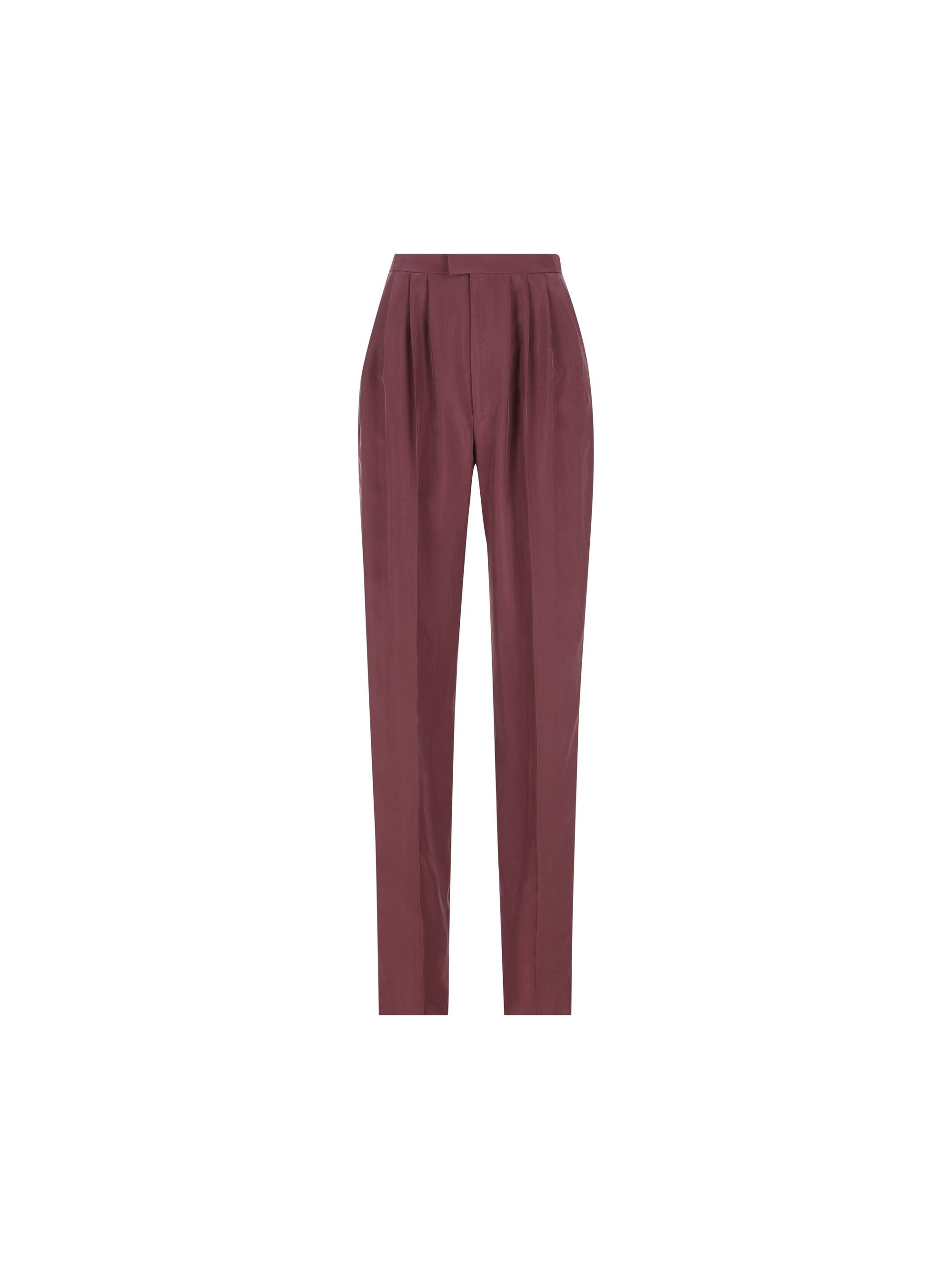 Оригінальна Silk Trousers Saint laurent – боковий вид