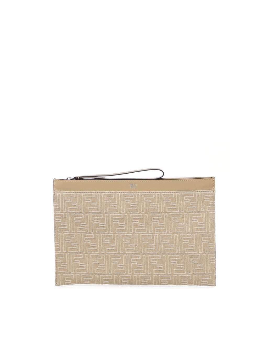 Pouch Piatta Medium Ff Fendi – Гарантія оригінальності – боковий вид
