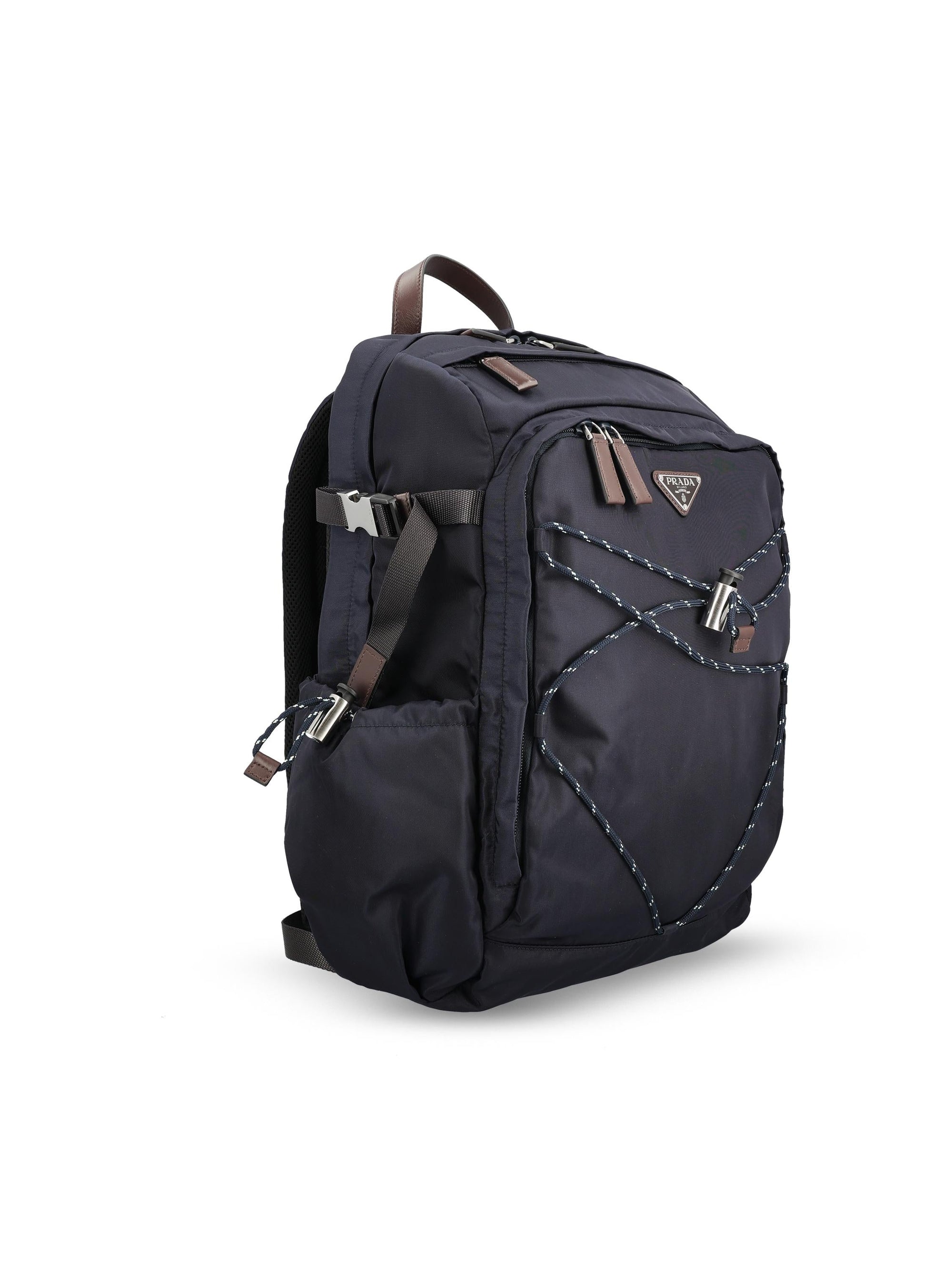 Оригінальна Zaino Prada Speedrock In Re Nylon E Pelle Prada – детальний вид