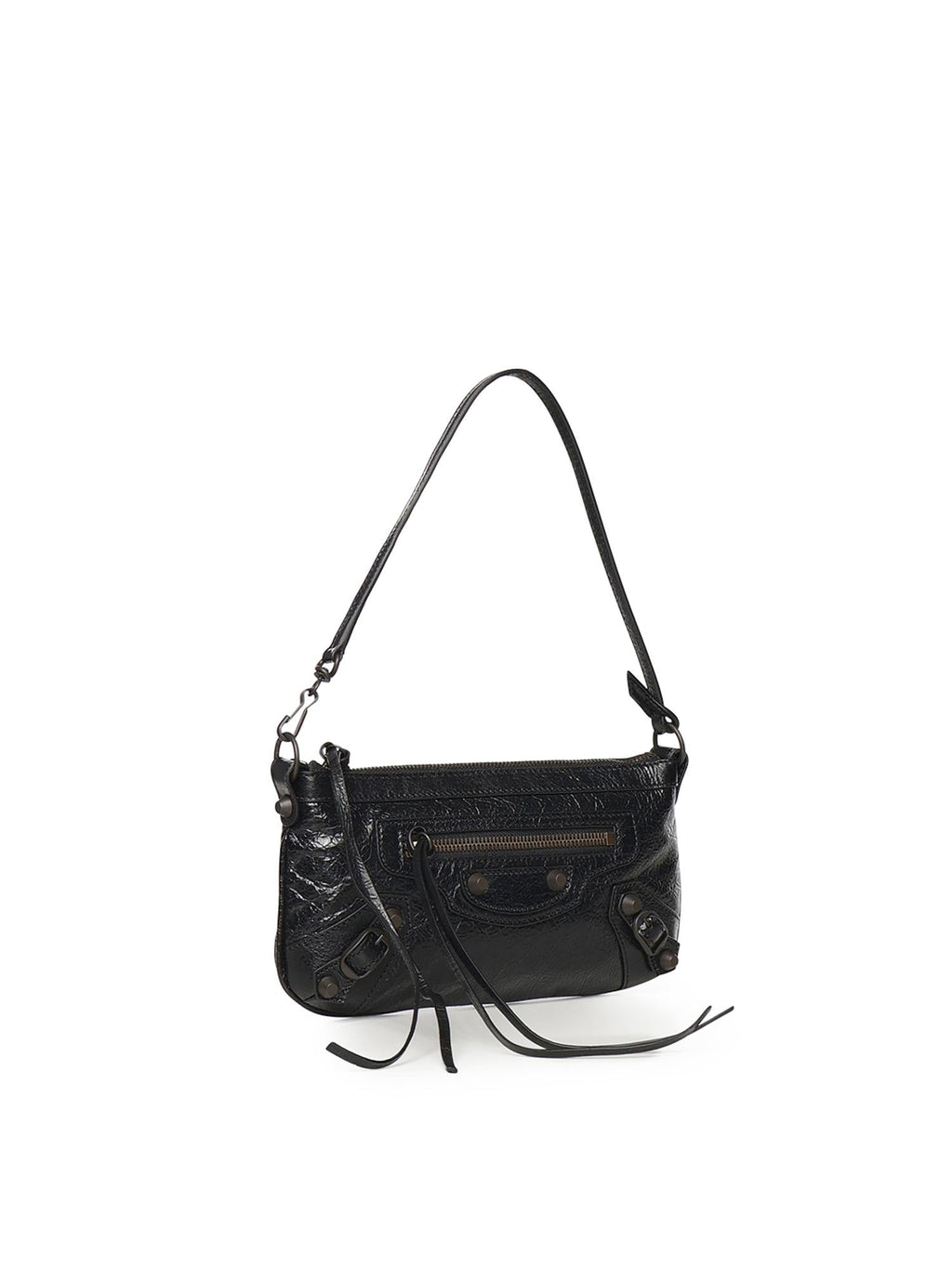 Pochette Con Tracolla Le City In Pelle DI Agnello Arena Balenciaga – Гарантія оригінальності – вид ззаду