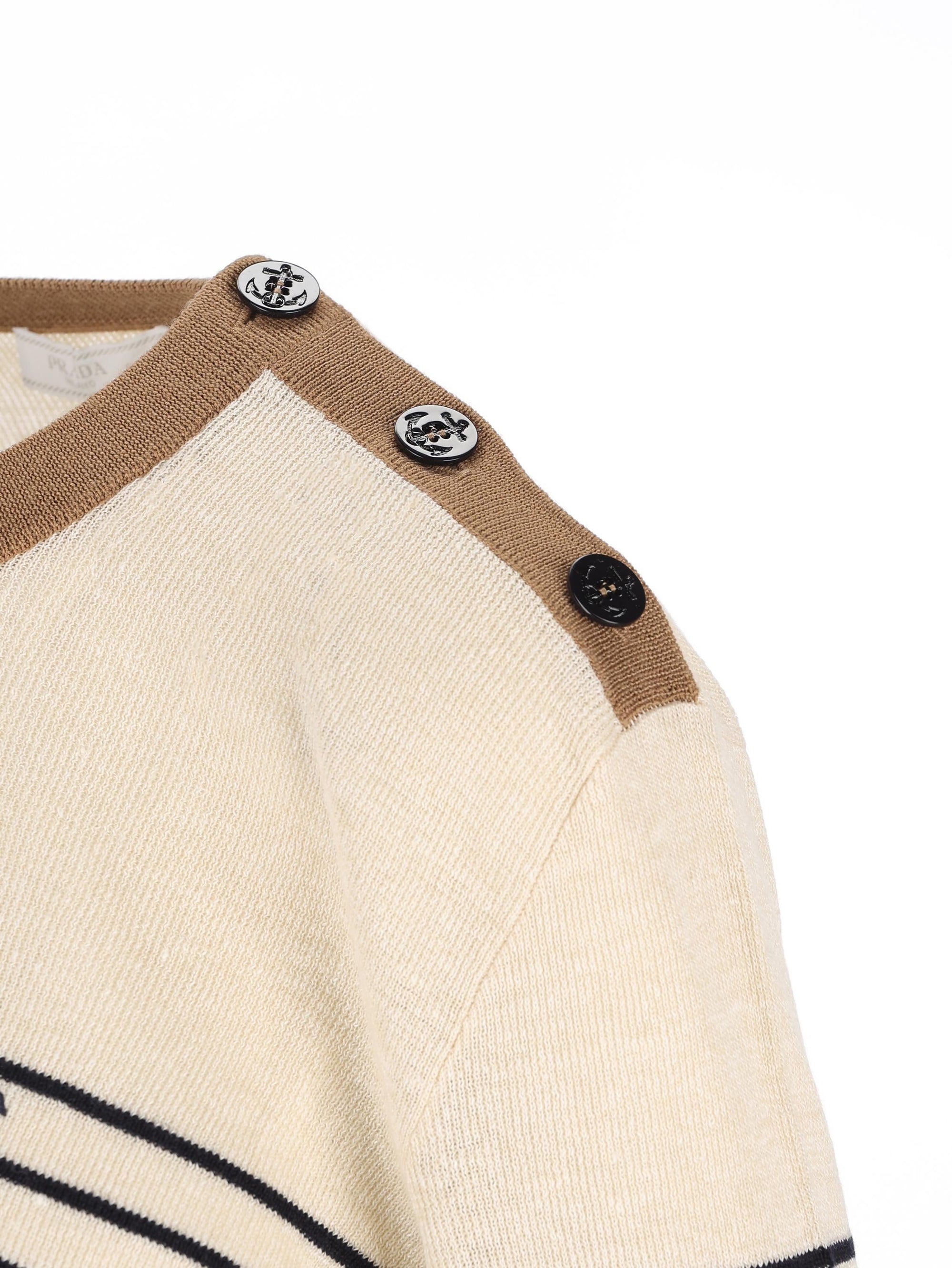 Оригінальна Linen And Cotton Sweater Prada – збільшений вид