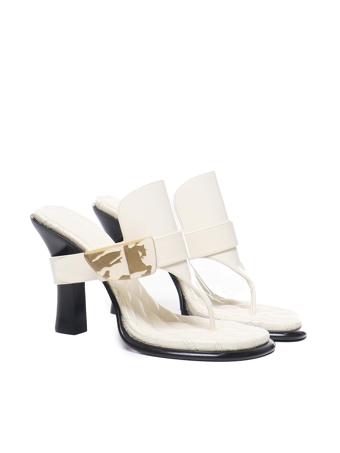 Оригінальна Sandali Bay In Pelle Burberry – вид ззаду