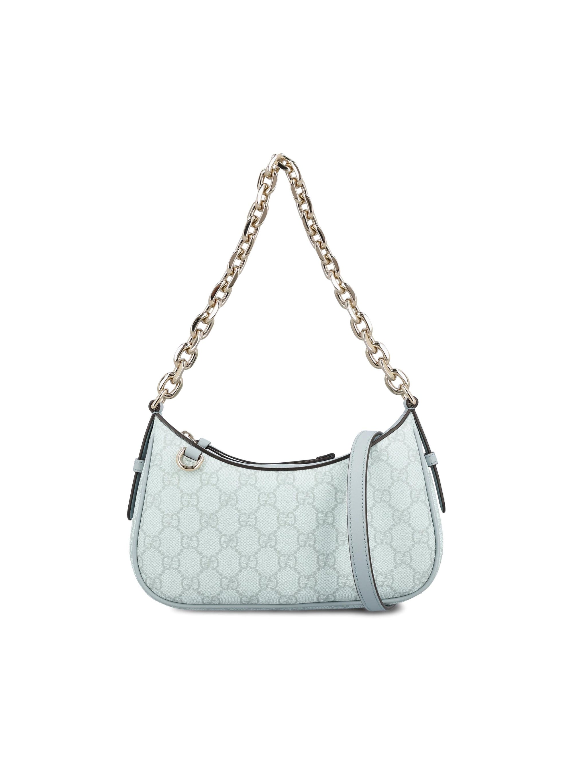 Оригінальна Small Gg Emblem Shoulder Bag Gucci – боковий вид