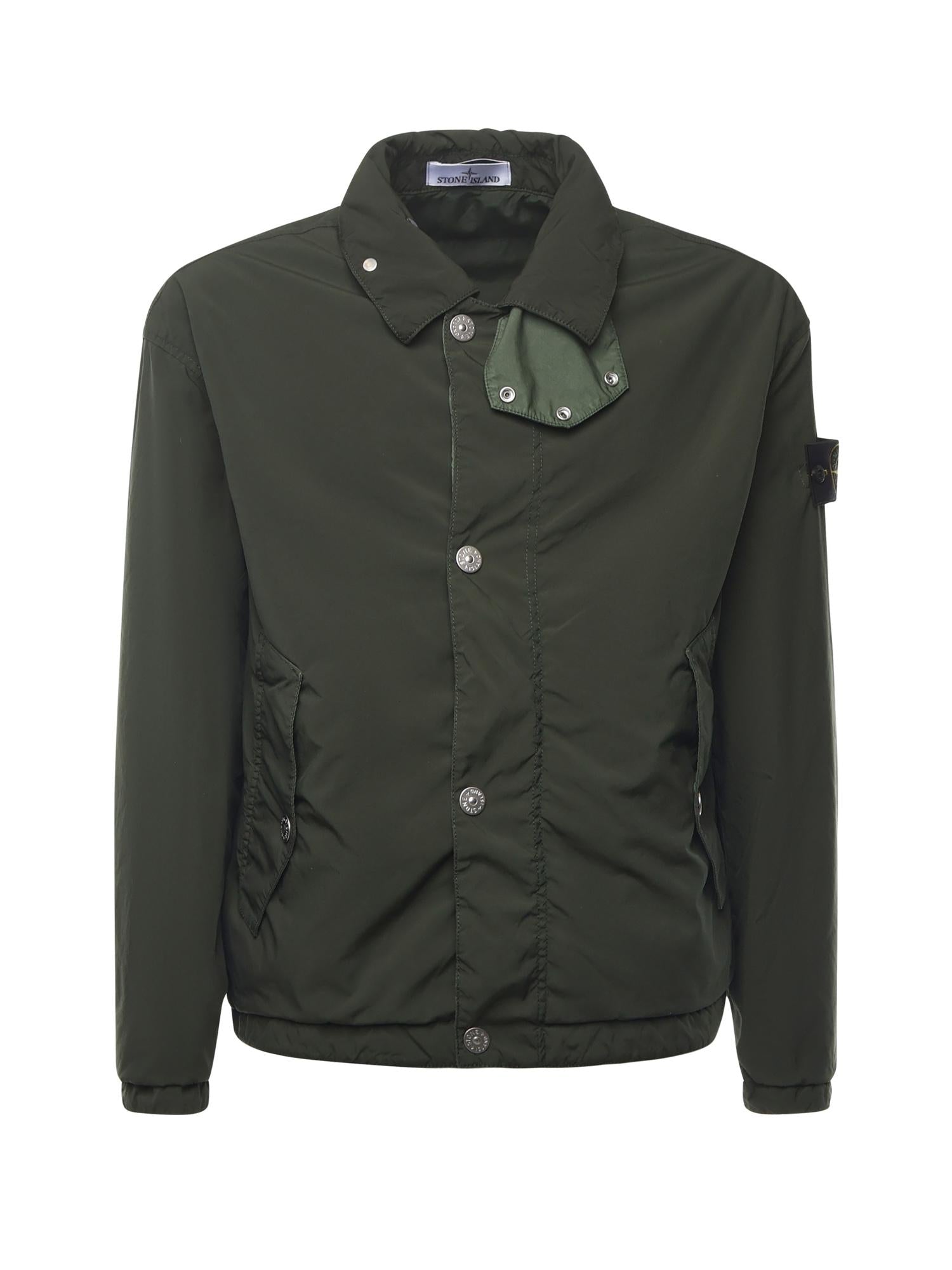 Coach Jacket In Tela Stone island оригінал – Купити в Україні – боковий вид