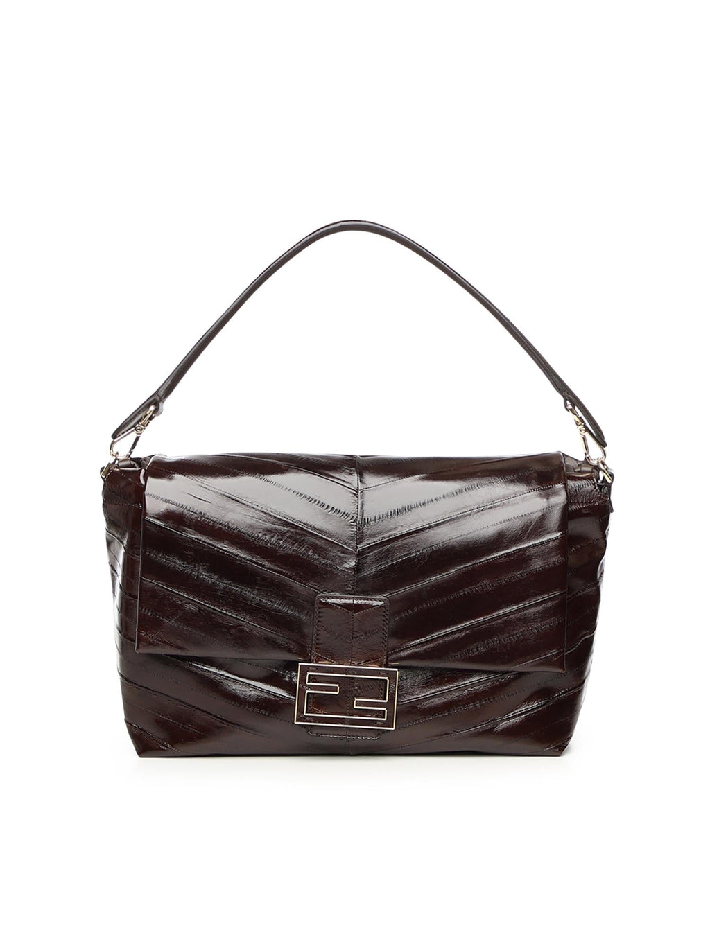Borsa Mamma Baguette Large Fendi оригінал – Купити в Україні – боковий вид