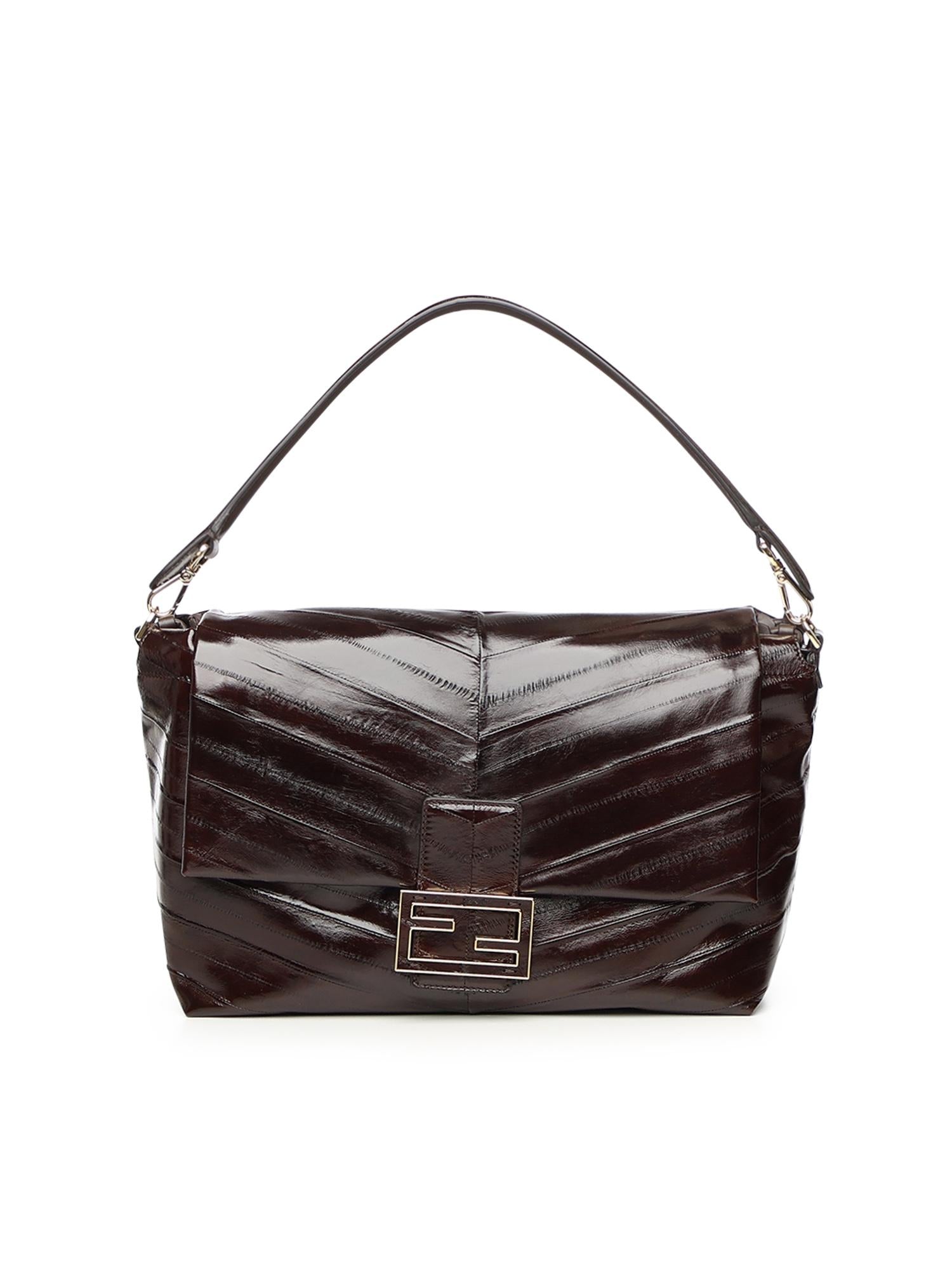 Borsa Mamma Baguette Large Fendi оригінал – Купити в Україні – боковий вид