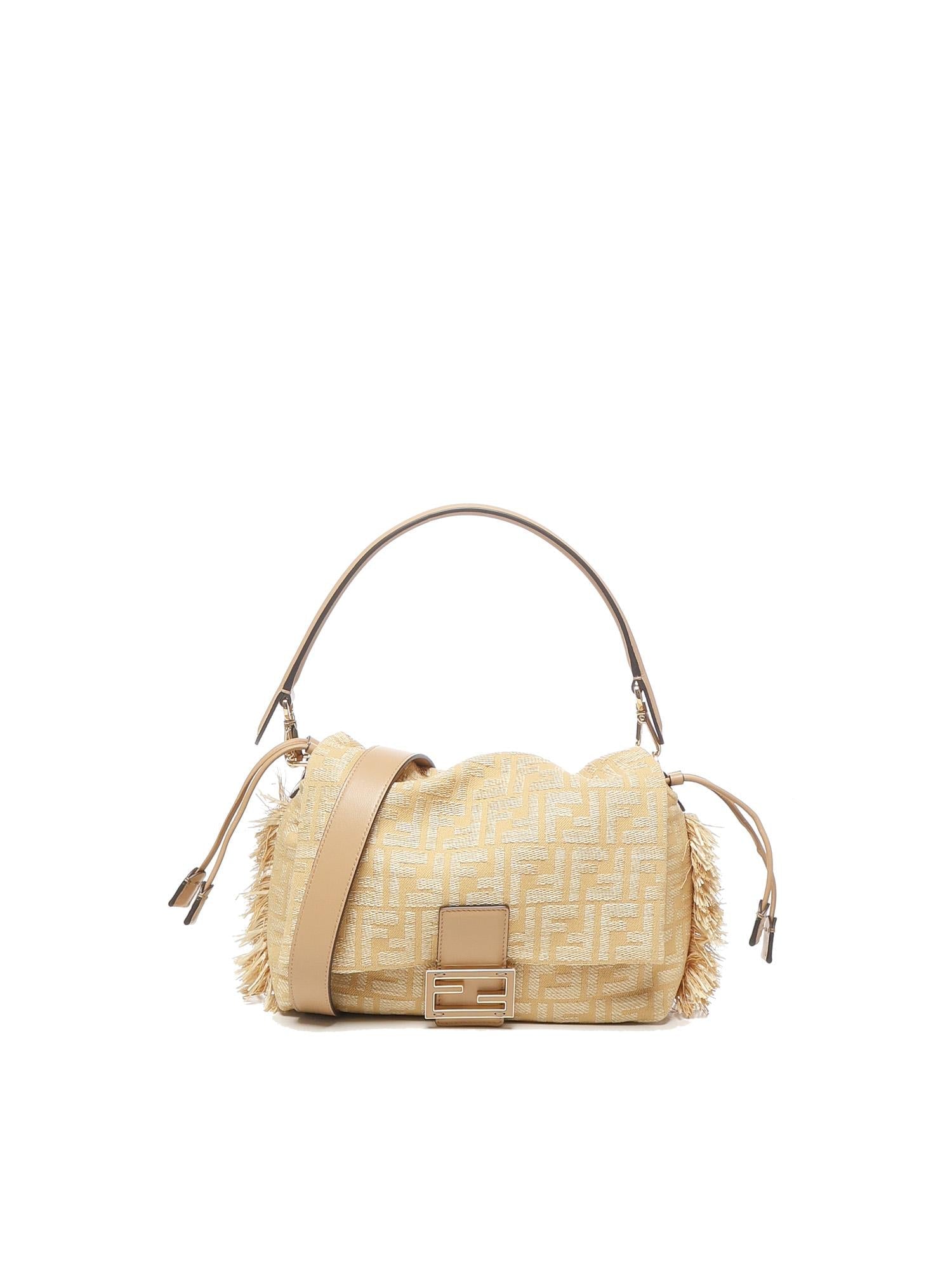 Borsa Mamma Baguette Medium Fendi – Гарантія оригінальності – боковий вид