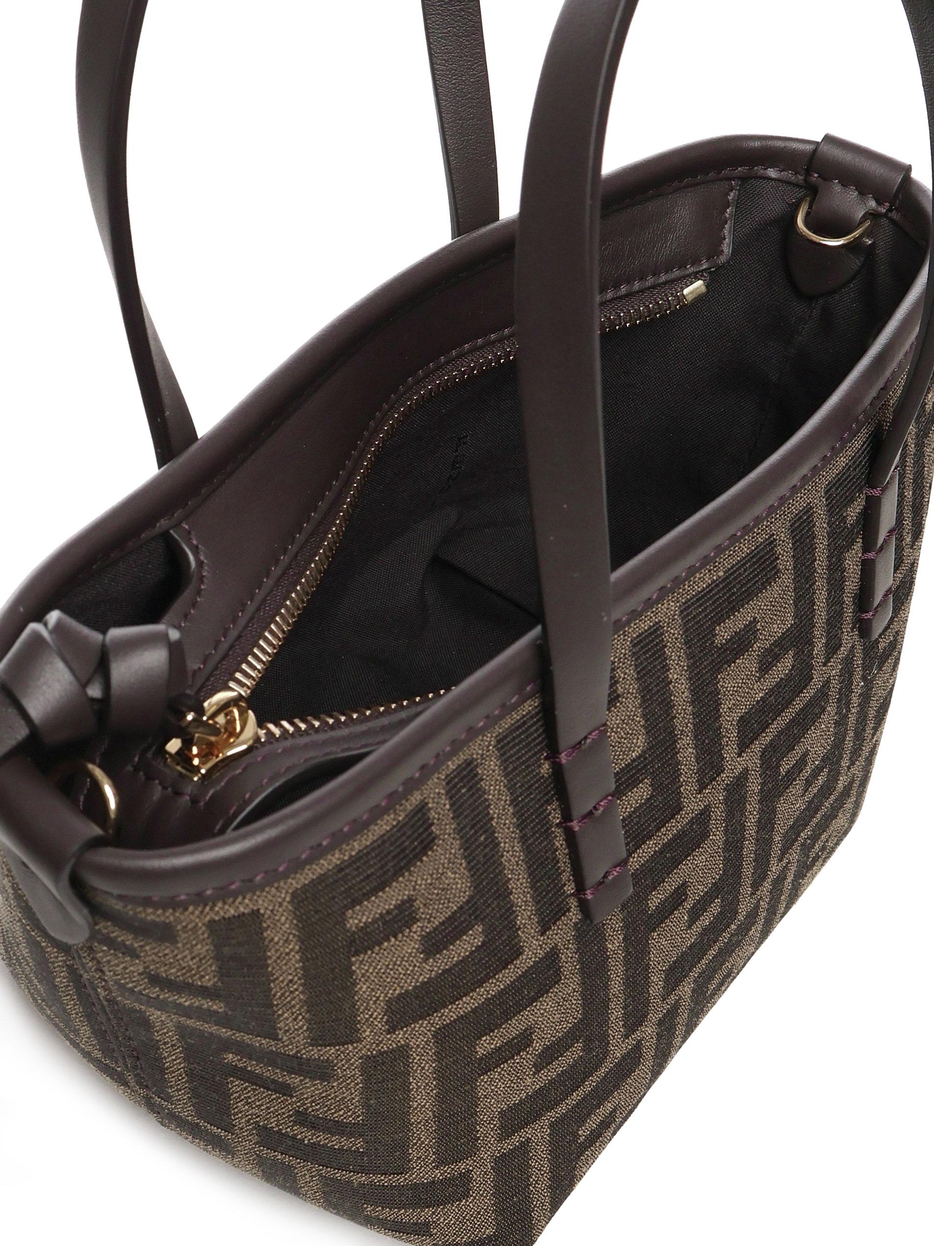 Оригінальна Minibag In Jacquard Ff Fendi – збільшений вид