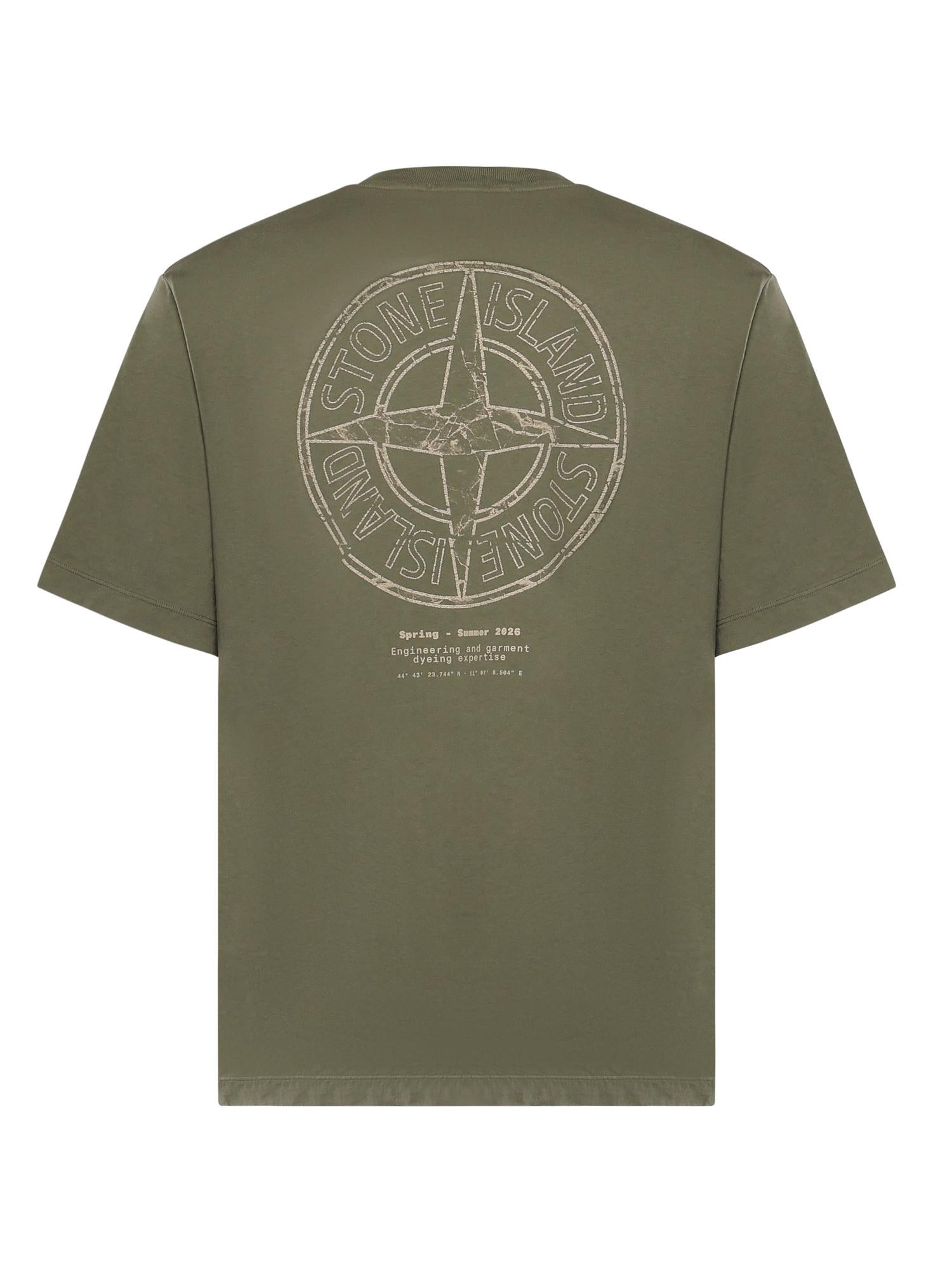 T-Shirt Con Stampa Stone Stone island оригінал – Купити в Україні – детальний вид