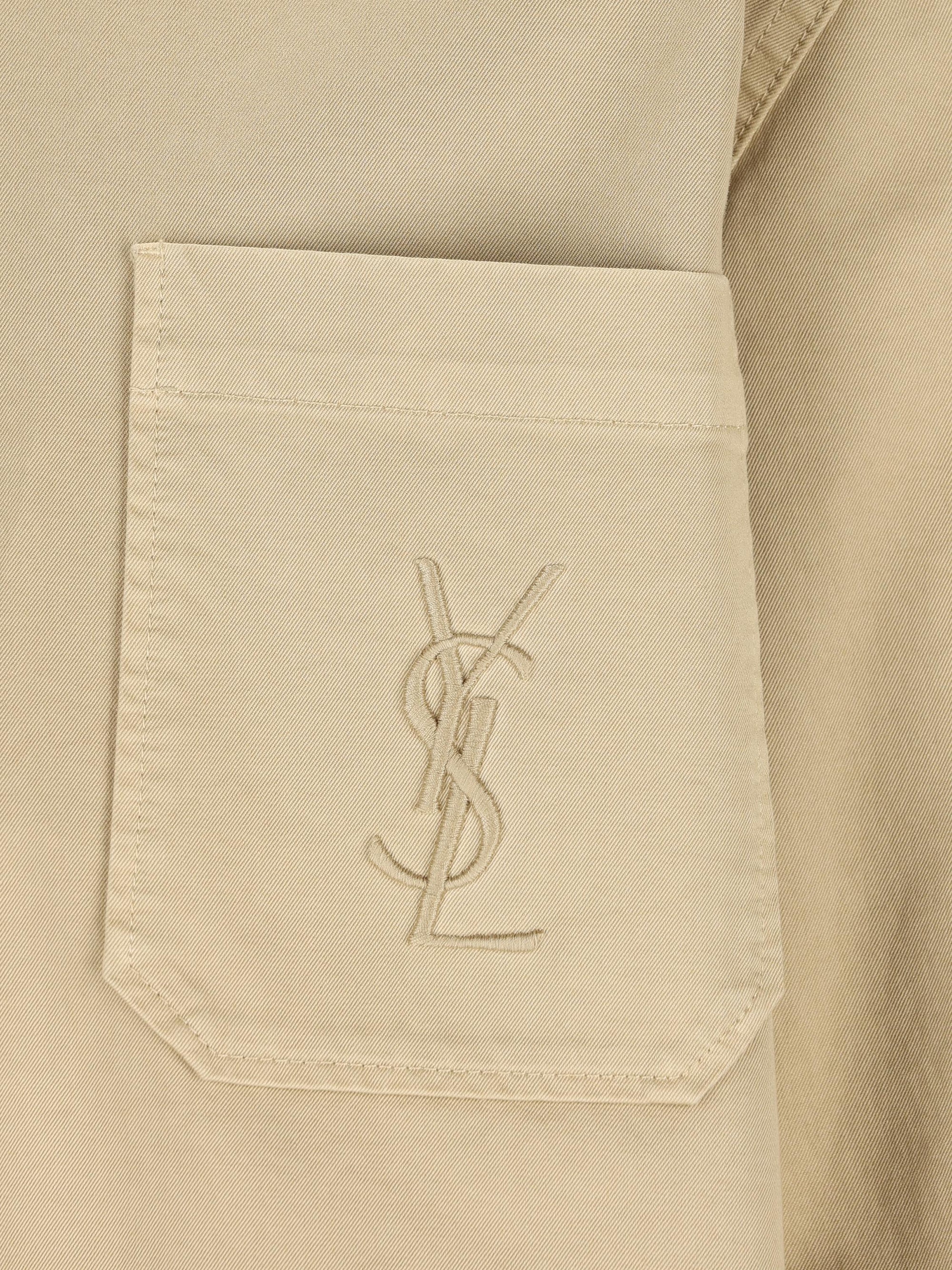 Оригінальна Overshirt In Cotone Saint laurent – збільшений вид