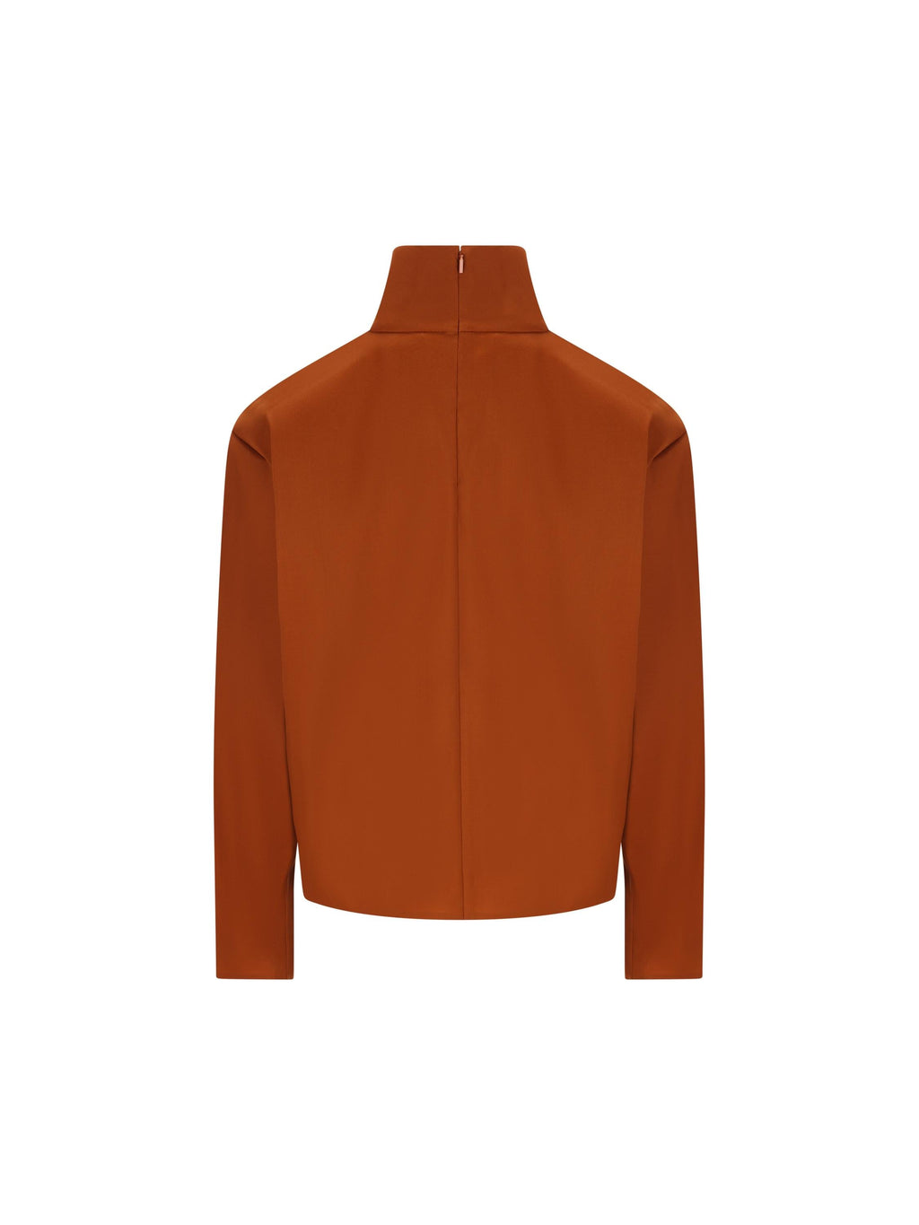 Оригінальна Silk Roll Neck Sweater Saint laurent – вид ззаду