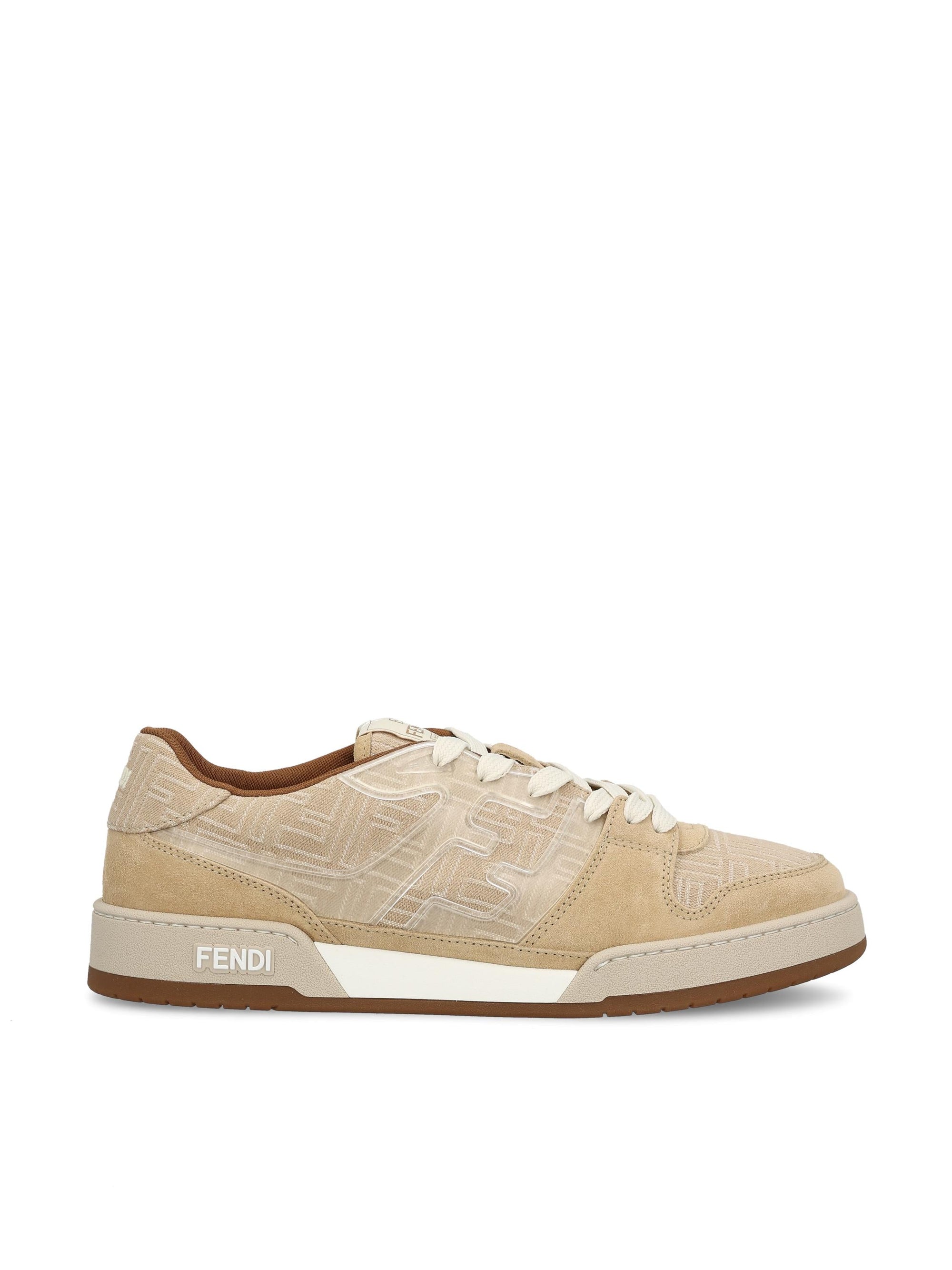 Match Sneakers Fendi – Гарантія оригінальності – боковий вид